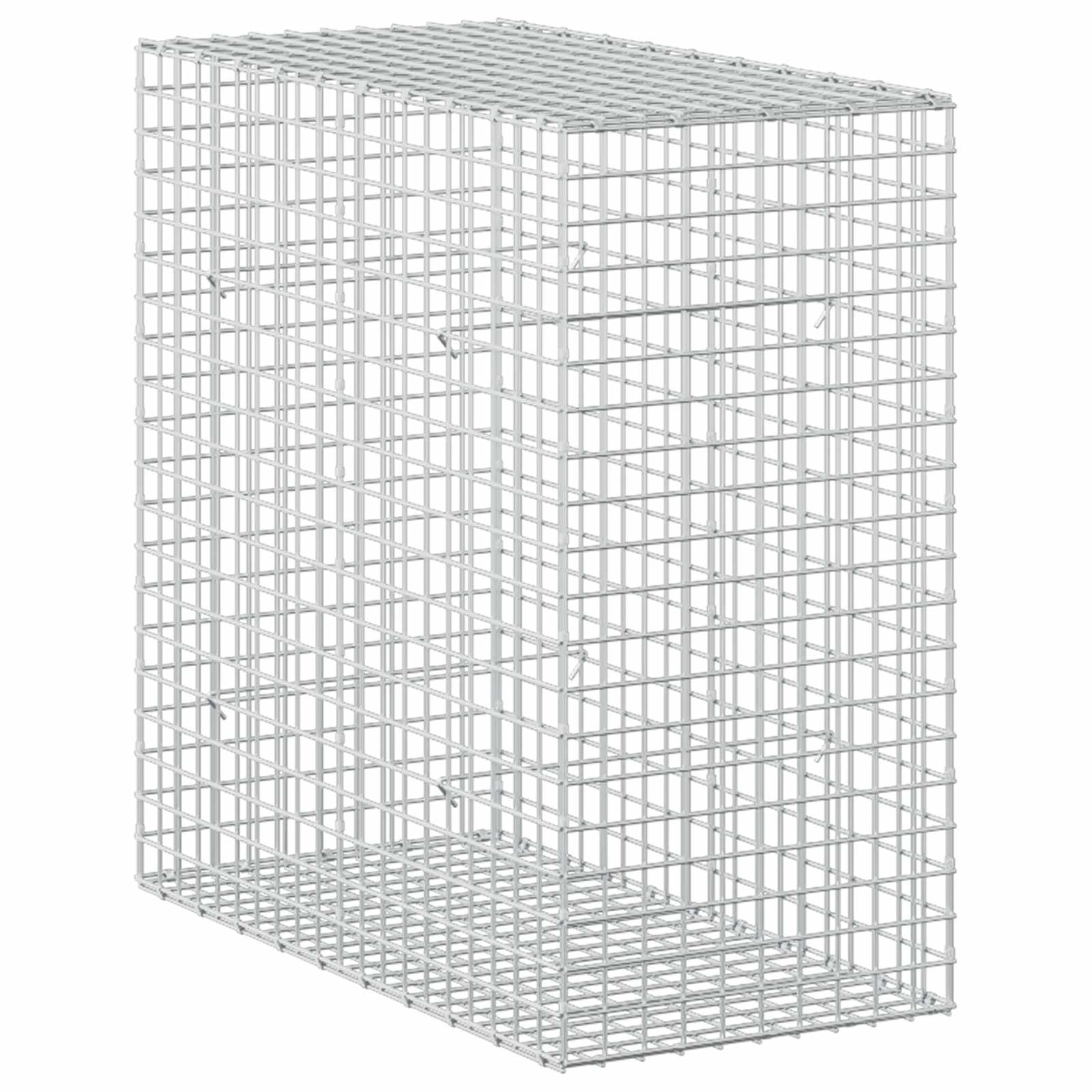 Gabion z žico 3,5 mm in mrežo 5x5 cm 50x100x100 cm