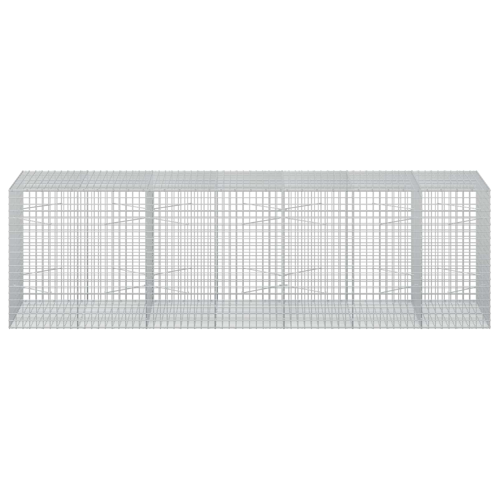 Gabion z žico 3,5 mm in mrežo 5x5 cm 350x100x100 cm