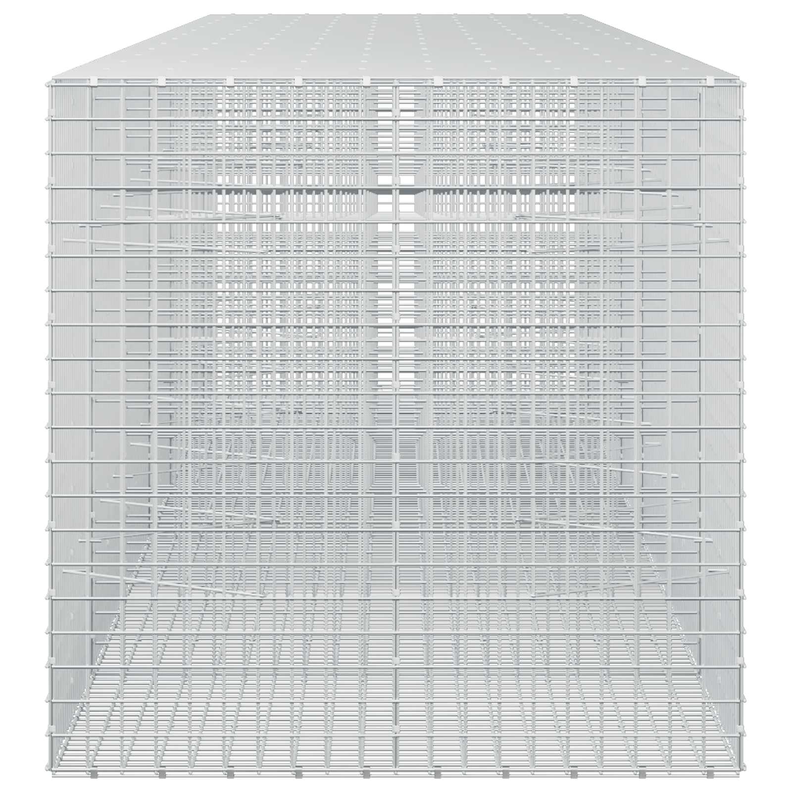 Gabion z žico 3,5 mm in mrežo 5x5 cm 650x100x100 cm
