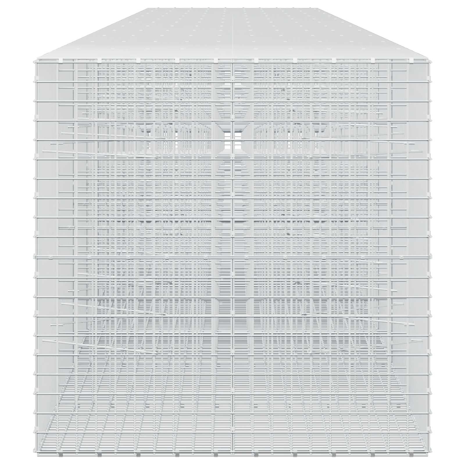Gabion z žico 3,5 mm in mrežo 5x5 cm 1150x100x100 cm