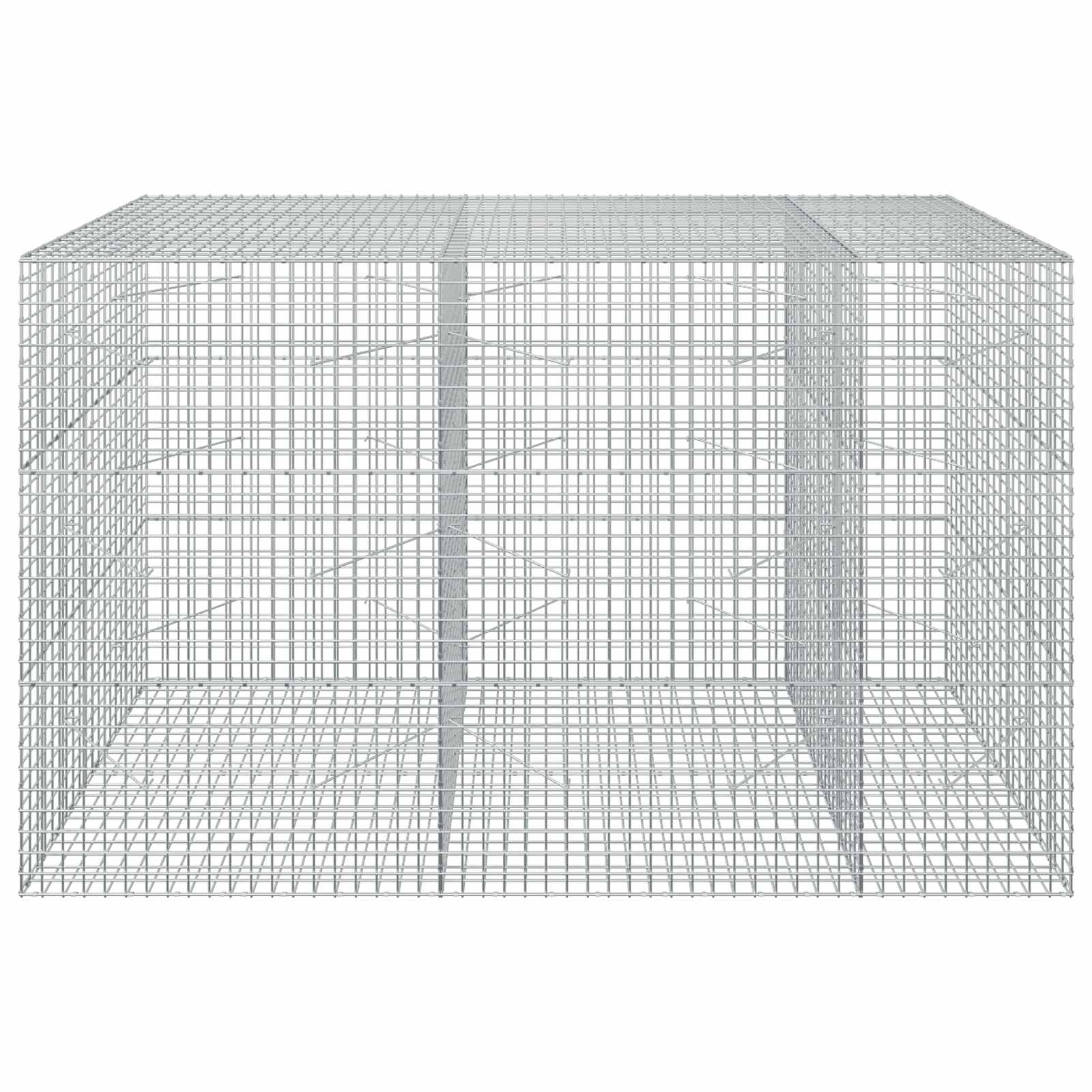 Gabion z žico 3,5 mm in mrežo 5x5 cm 250x100x150 cm