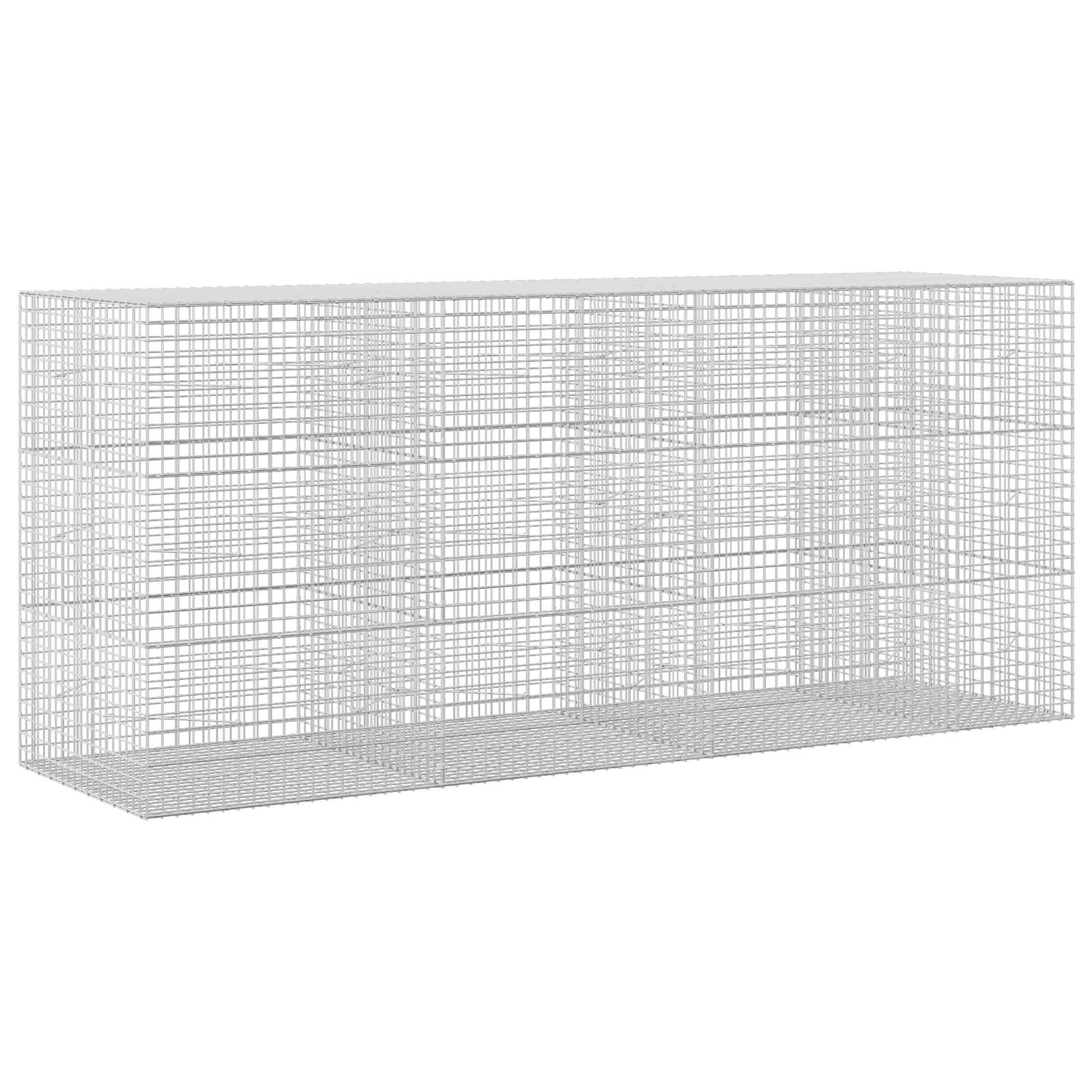 Gabion z žico 3,5 mm in mrežo 5x5 cm 350x100x150 cm