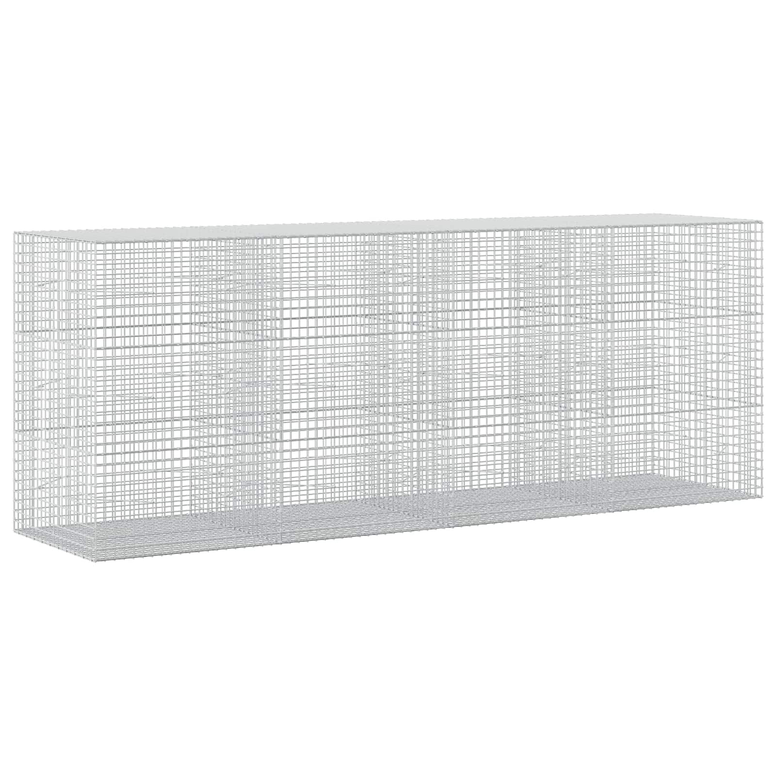 Gabion z žico 3,5 mm in mrežo 5x5 cm 400x100x150 cm