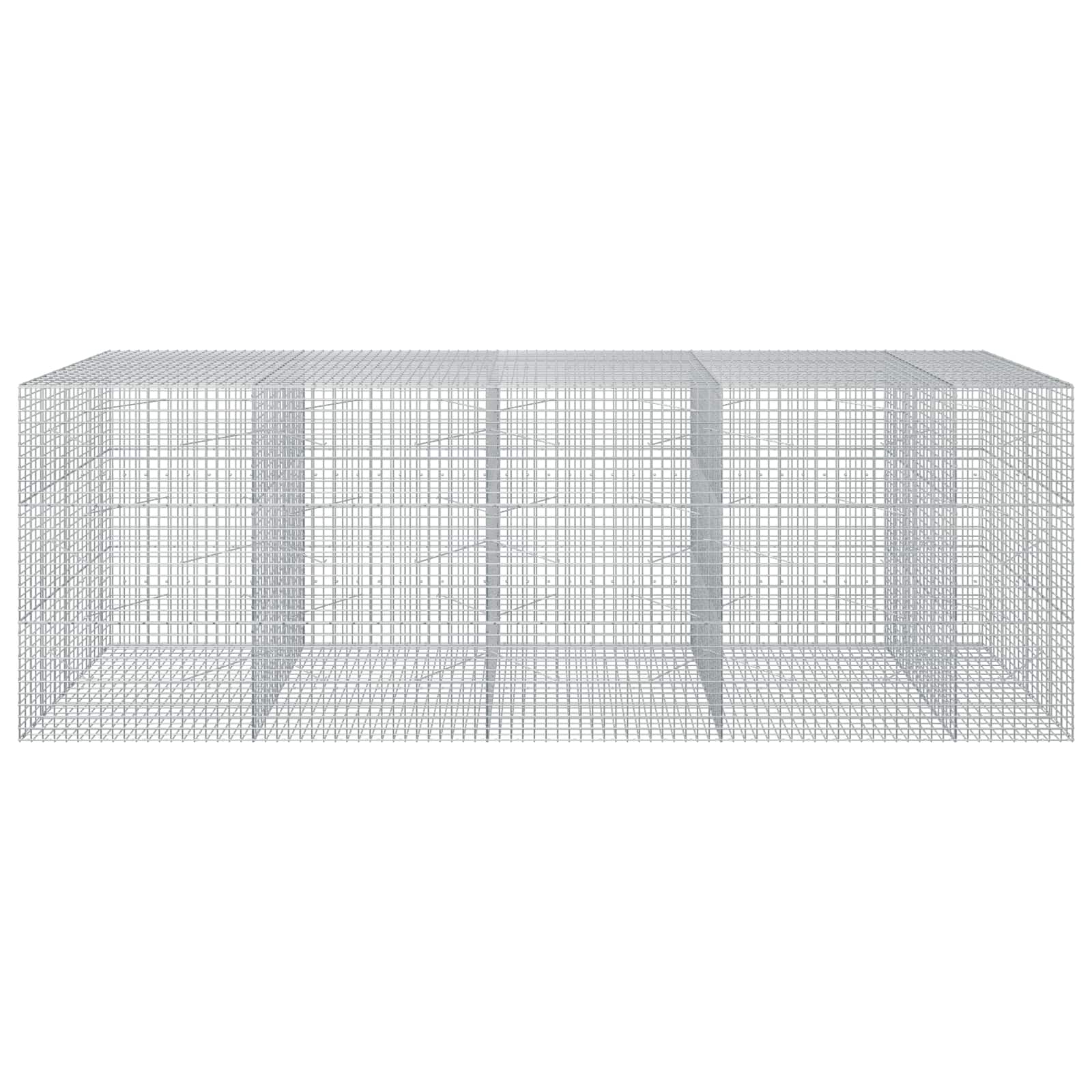 Gabion z žico 3,5 mm in mrežo 5x5 cm 450x100x150 cm