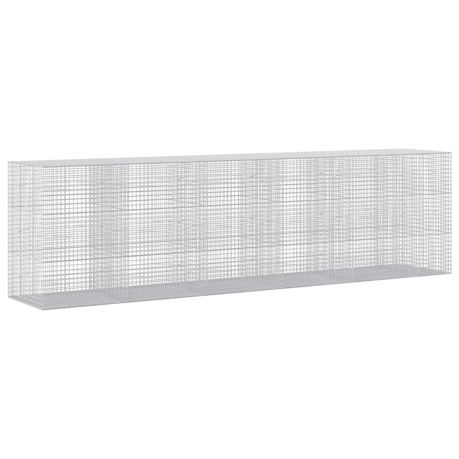 Gabion z žico 3,5 mm in mrežo 5x5 cm 550x100x150 cm