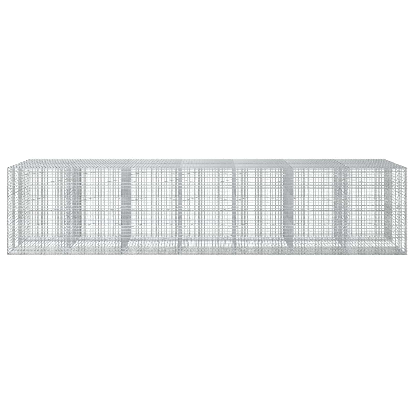 Gabion z žico 3,5 mm in mrežo 5x5 cm 700x100x150 cm