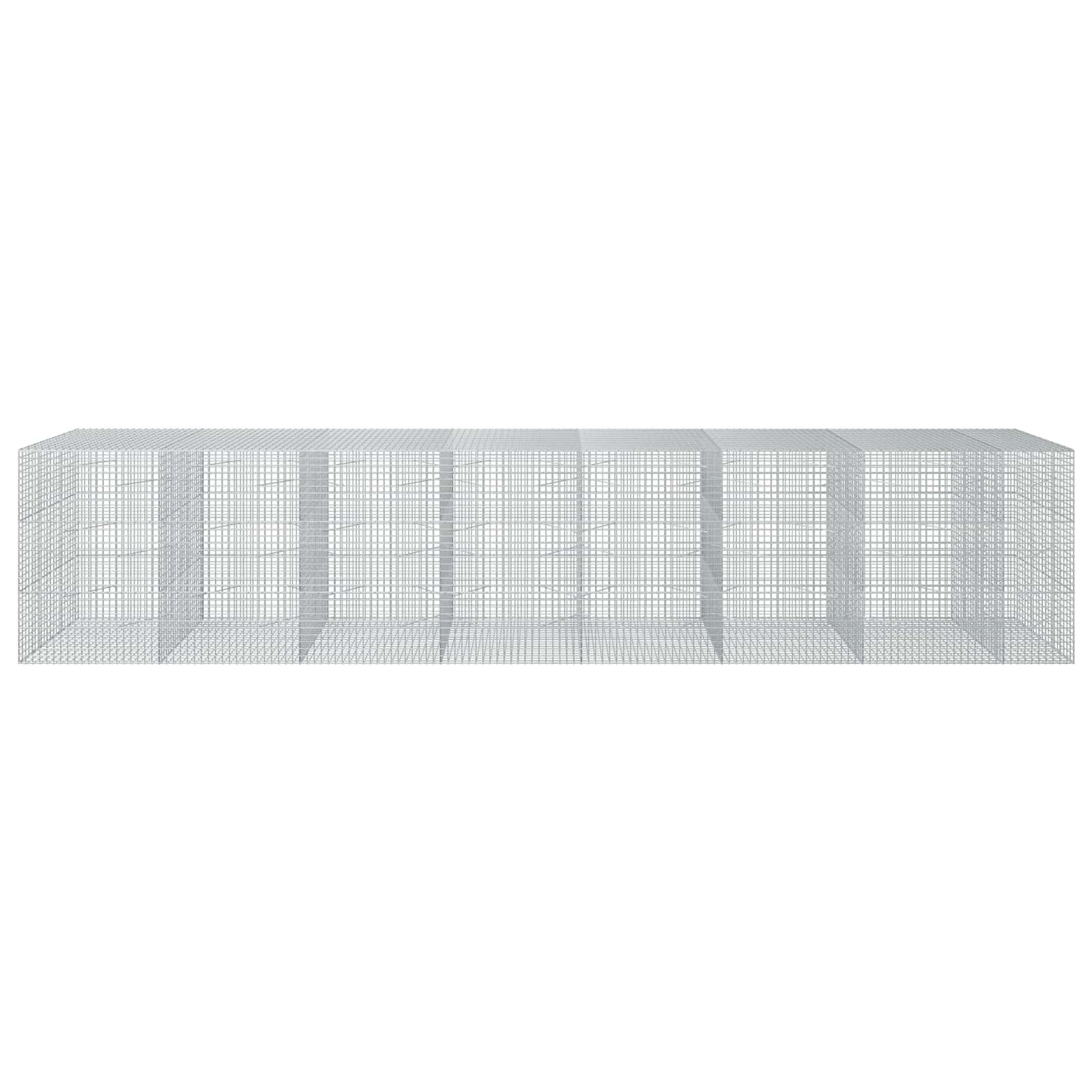 Gabion z žico 3,5 mm in mrežo 5x5 cm 750x100x150 cm