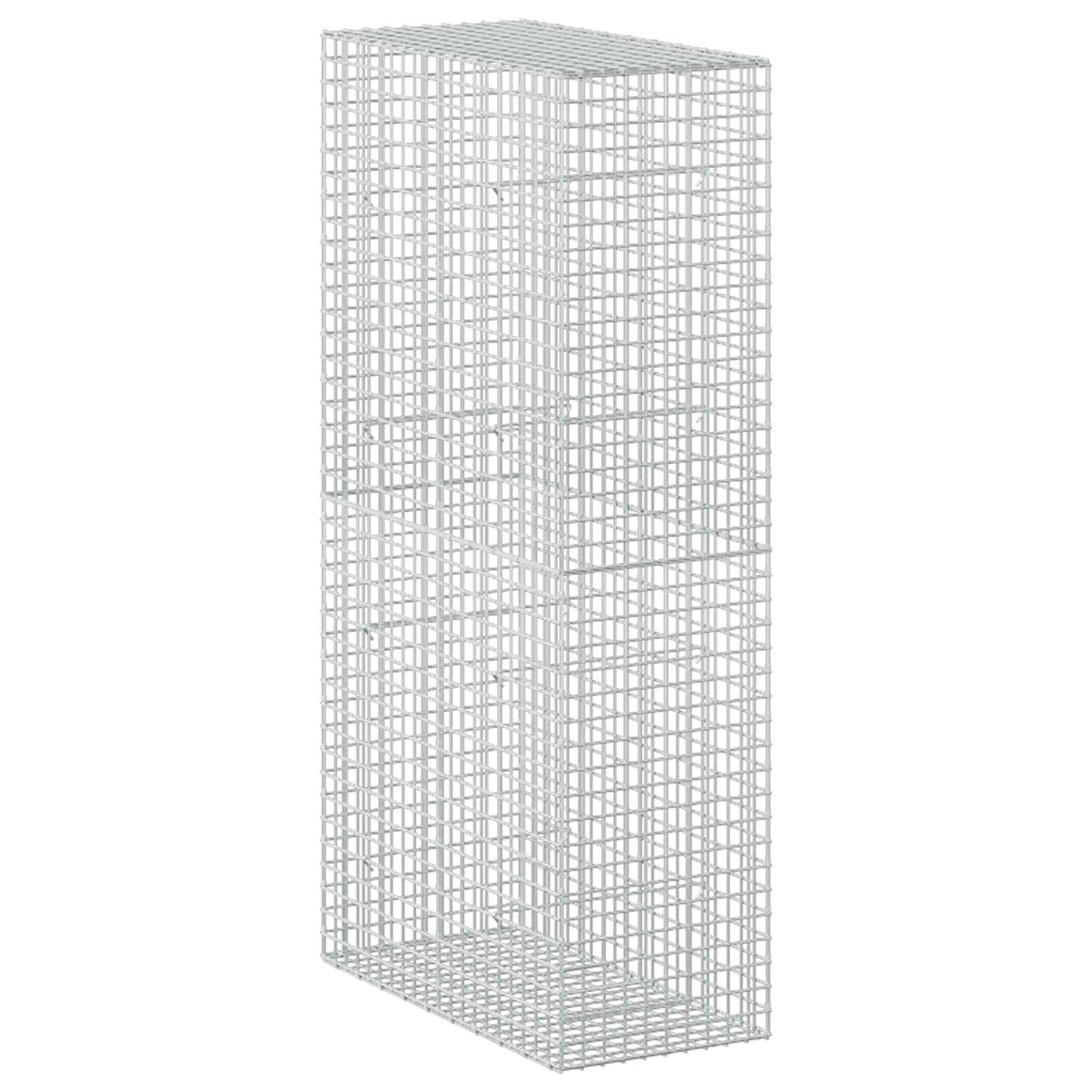 Gabion z žico 3,5 mm in mrežo 5x5 cm 50x100x200 cm