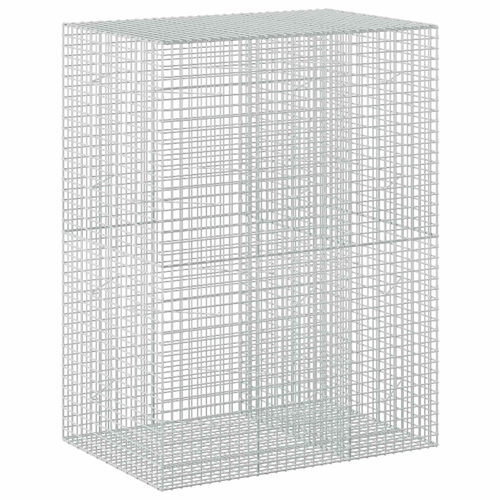 vidaXL Gabion s drátem 3,5 mm a síťkou 5x5 cm 150x100x200 cm