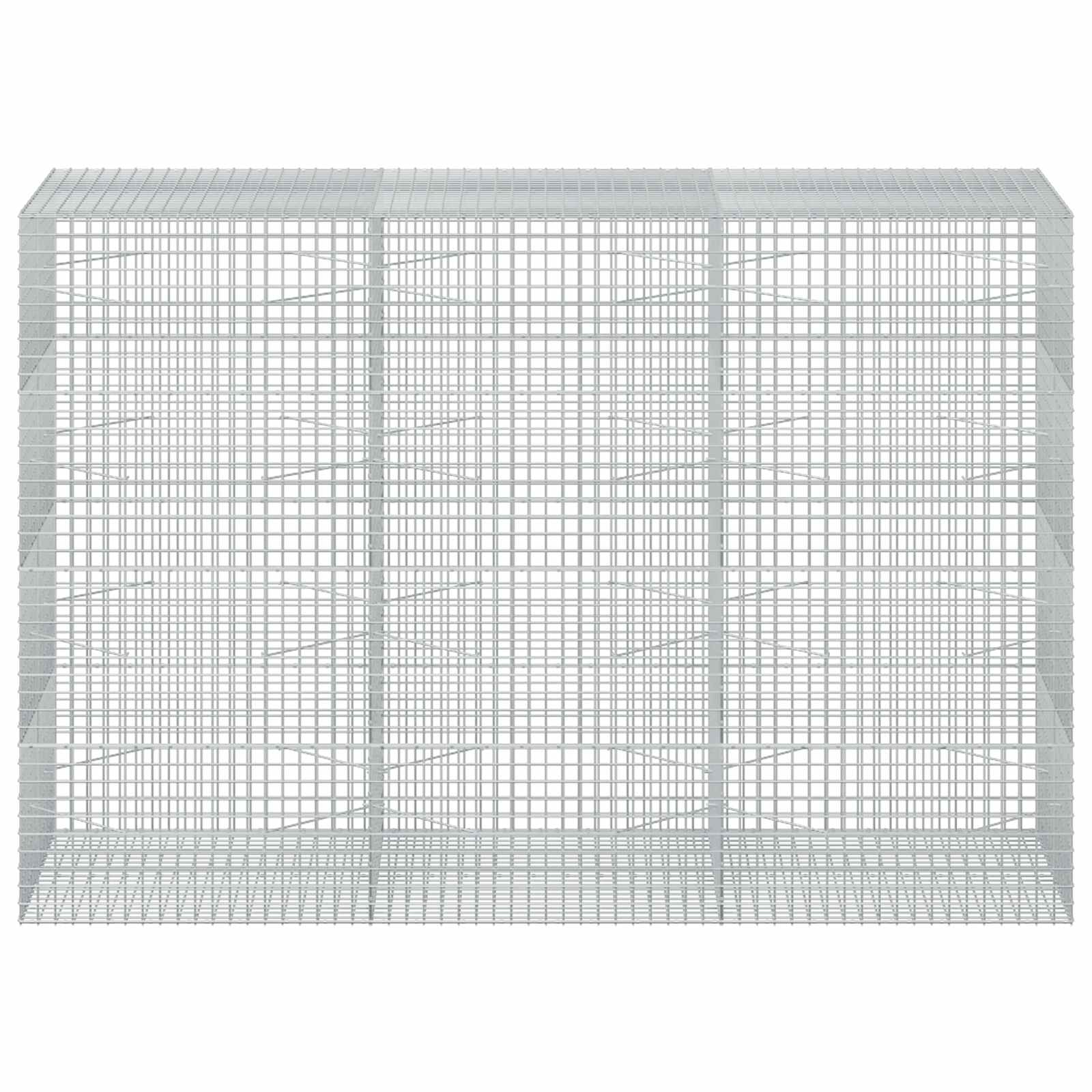 Gabion z žico 3,5 mm in mrežo 5x5 cm 300x100x200 cm