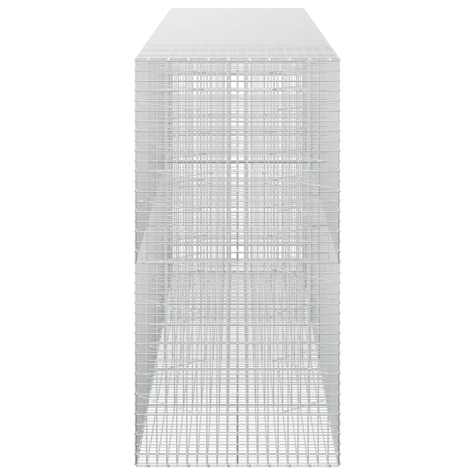 Gabion z žico 3,5 mm in mrežo 5x5 cm 450x100x200 cm