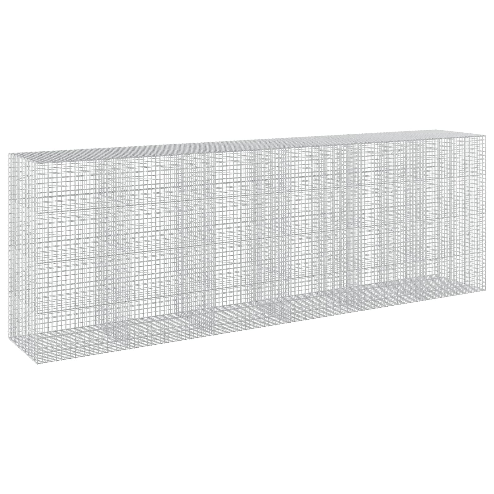 Gabion z žico 3,5 mm in mrežo 5x5 cm 600x100x200 cm