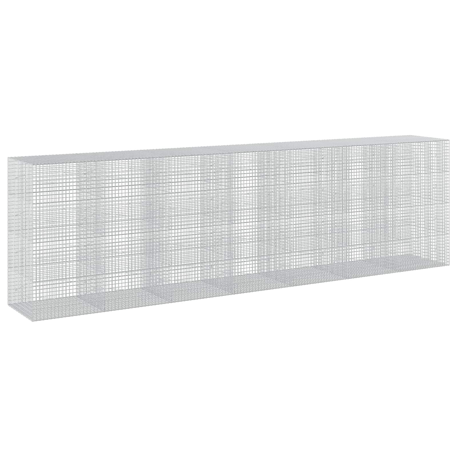 vidaXL Gabion s drátem 3,5 mm a síťkou 5x5 cm 700x100x200 cm