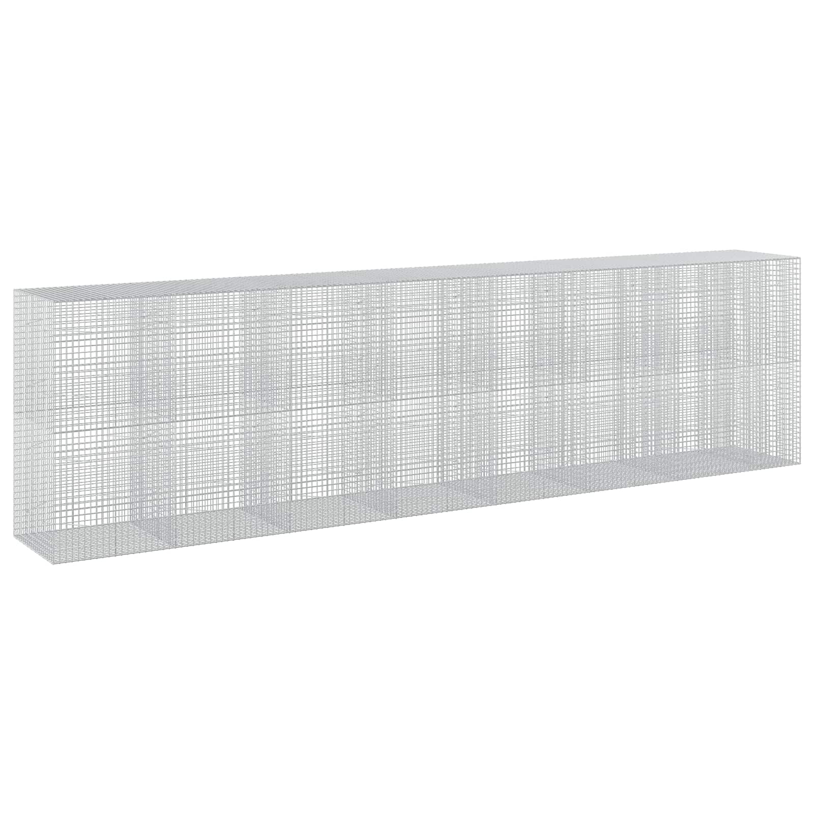 Gabion z žico 3,5 mm in mrežo 5x5 cm 750x100x200 cm