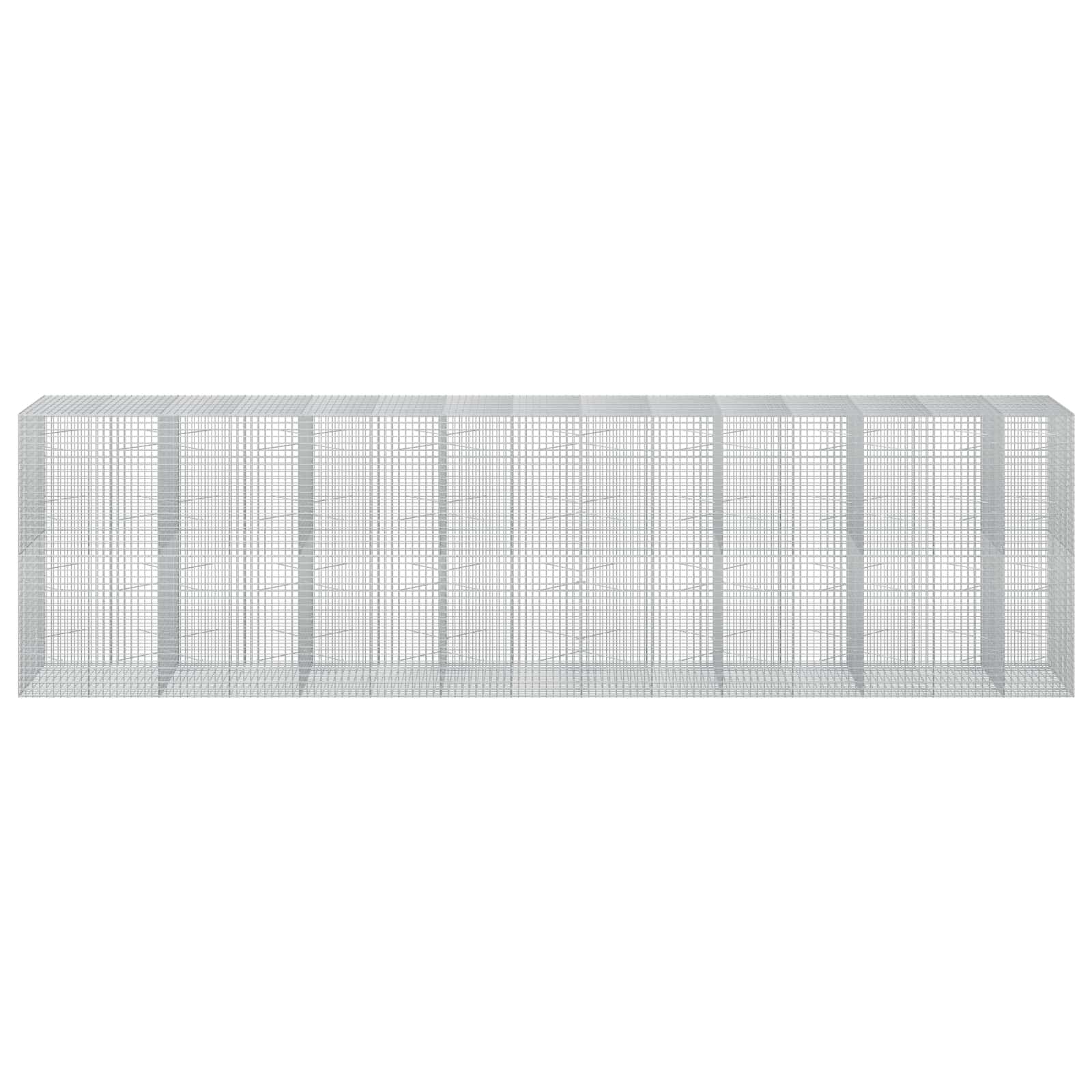 Gabion z žico 3,5 mm in mrežo 5x5 cm 750x100x200 cm
