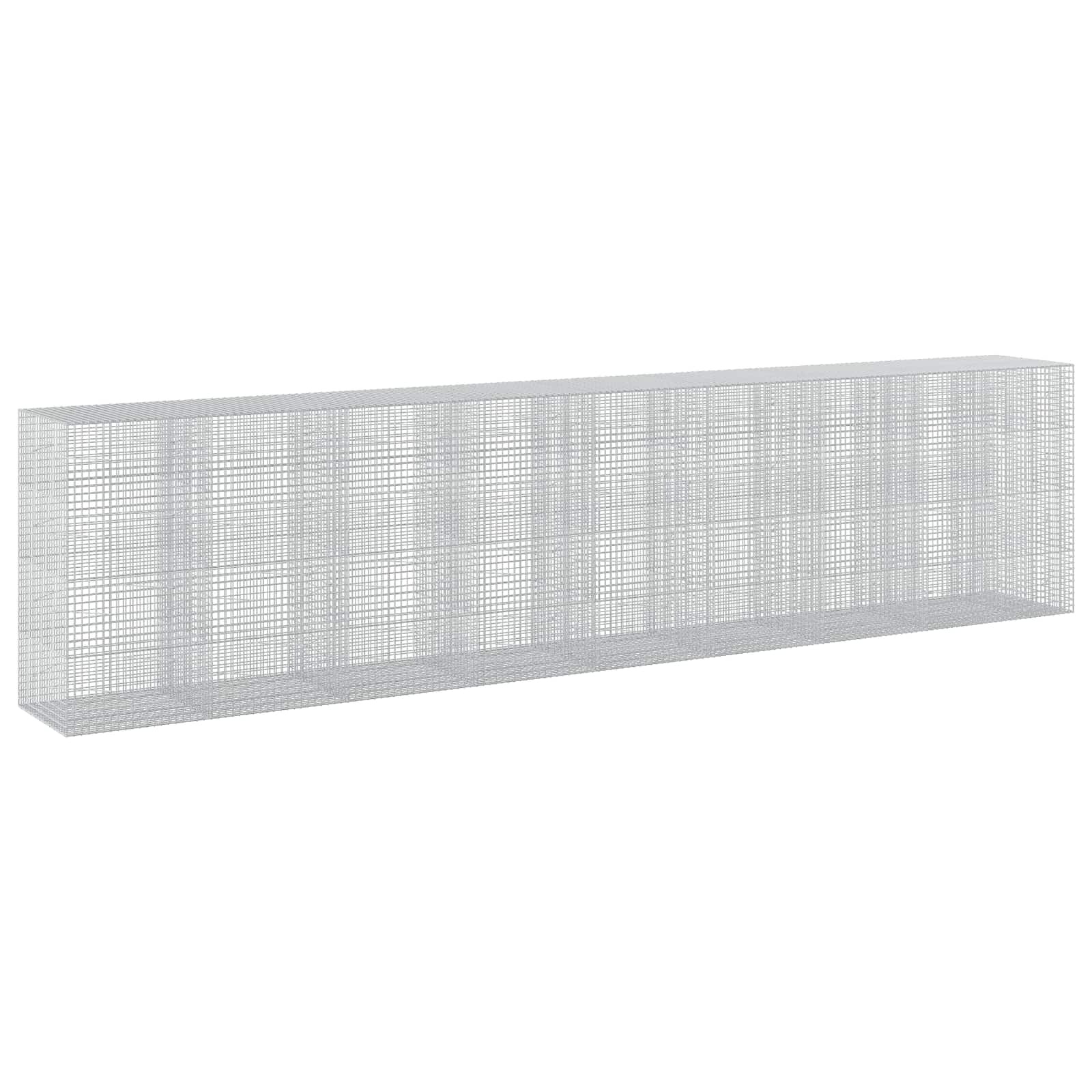vidaXL Gabion s drátem 3,5 mm a síťkou 5x5 cm 850x100x200 cm