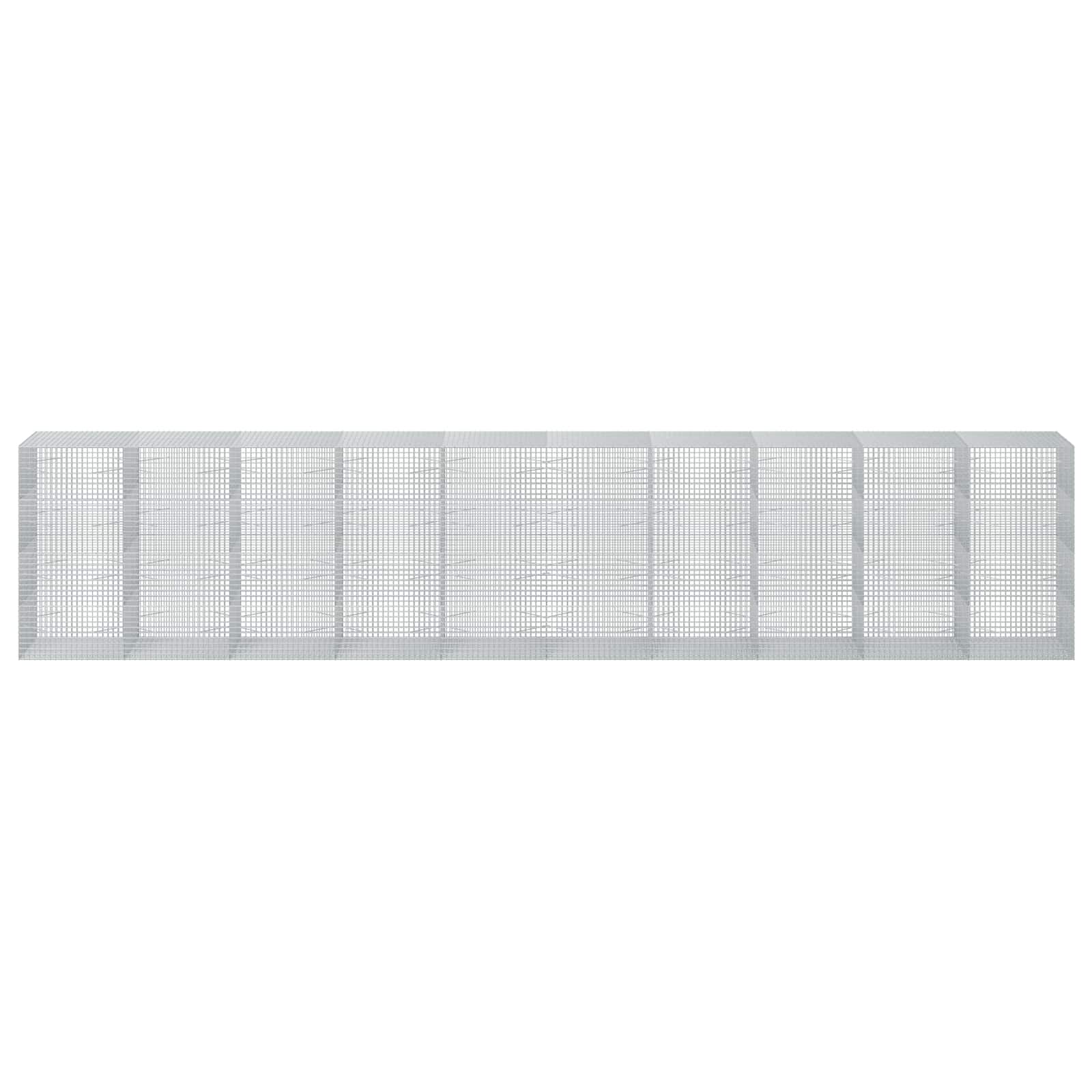 Gabion z žico 3,5 mm in mrežo 5x5 cm 1000x100x200 cm