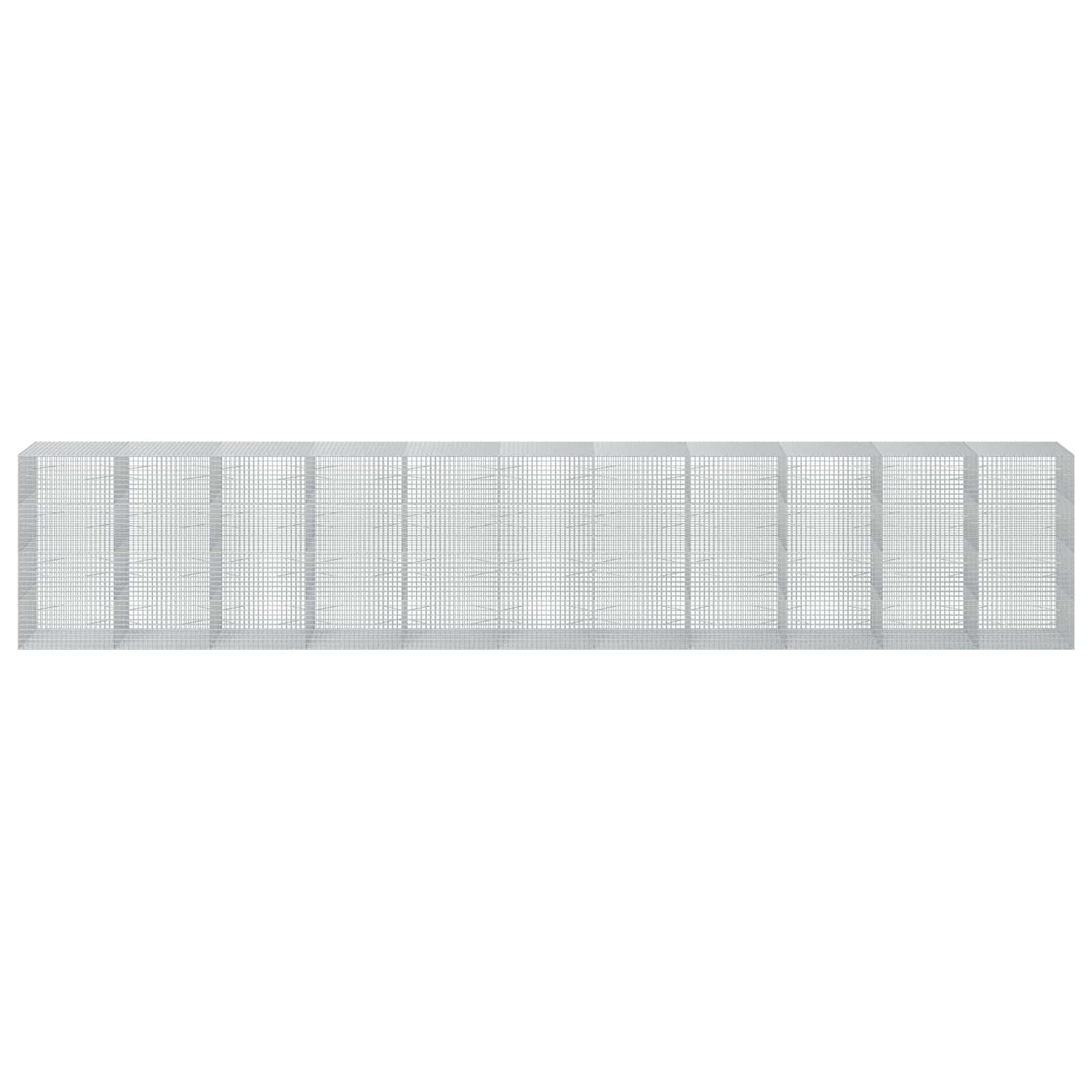 Gabion z žico 3,5 mm in mrežo 5x5 cm 1100x100x200 cm