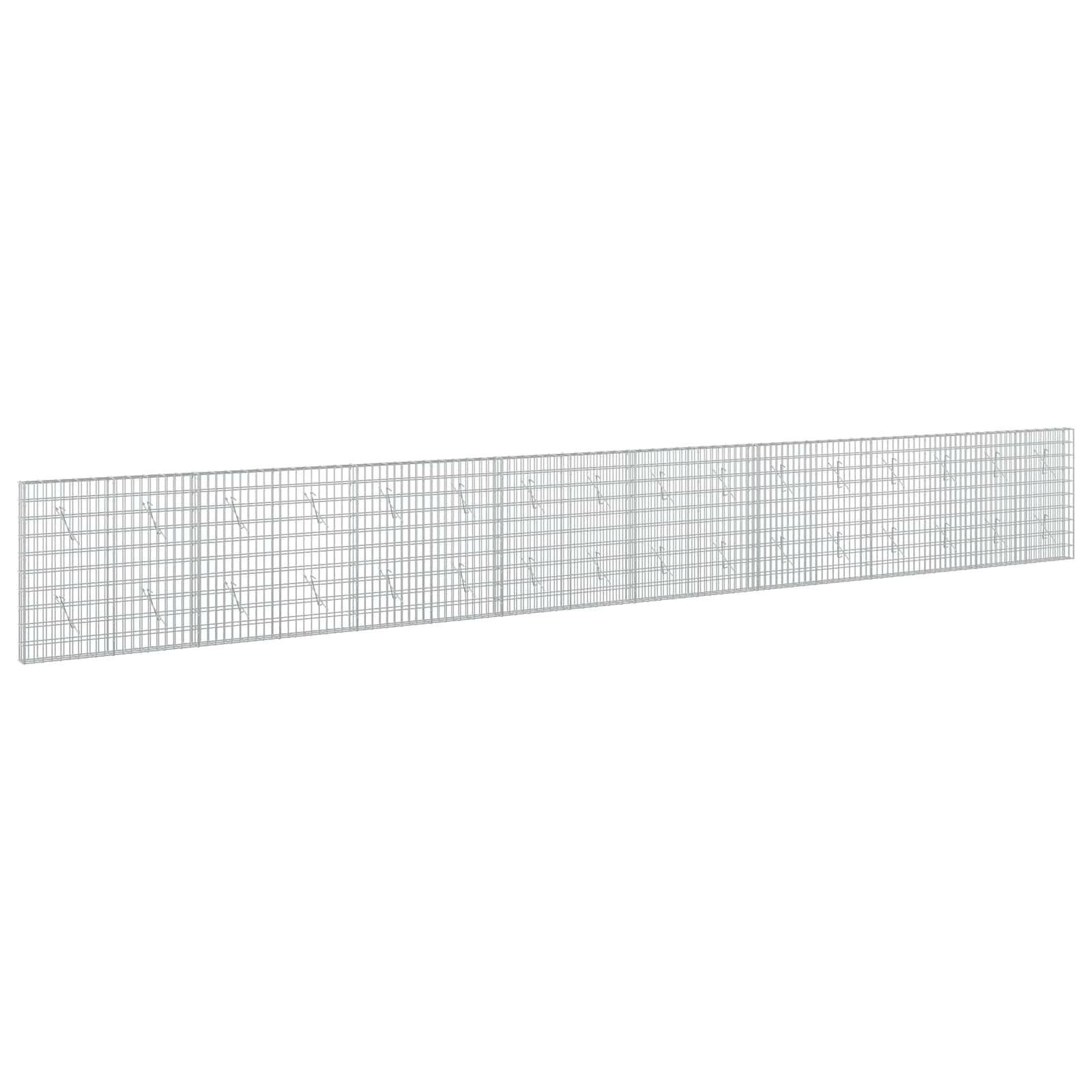Gabion z 3,5 mm žico in 5x10 cm mrežo 800x10x100 cm