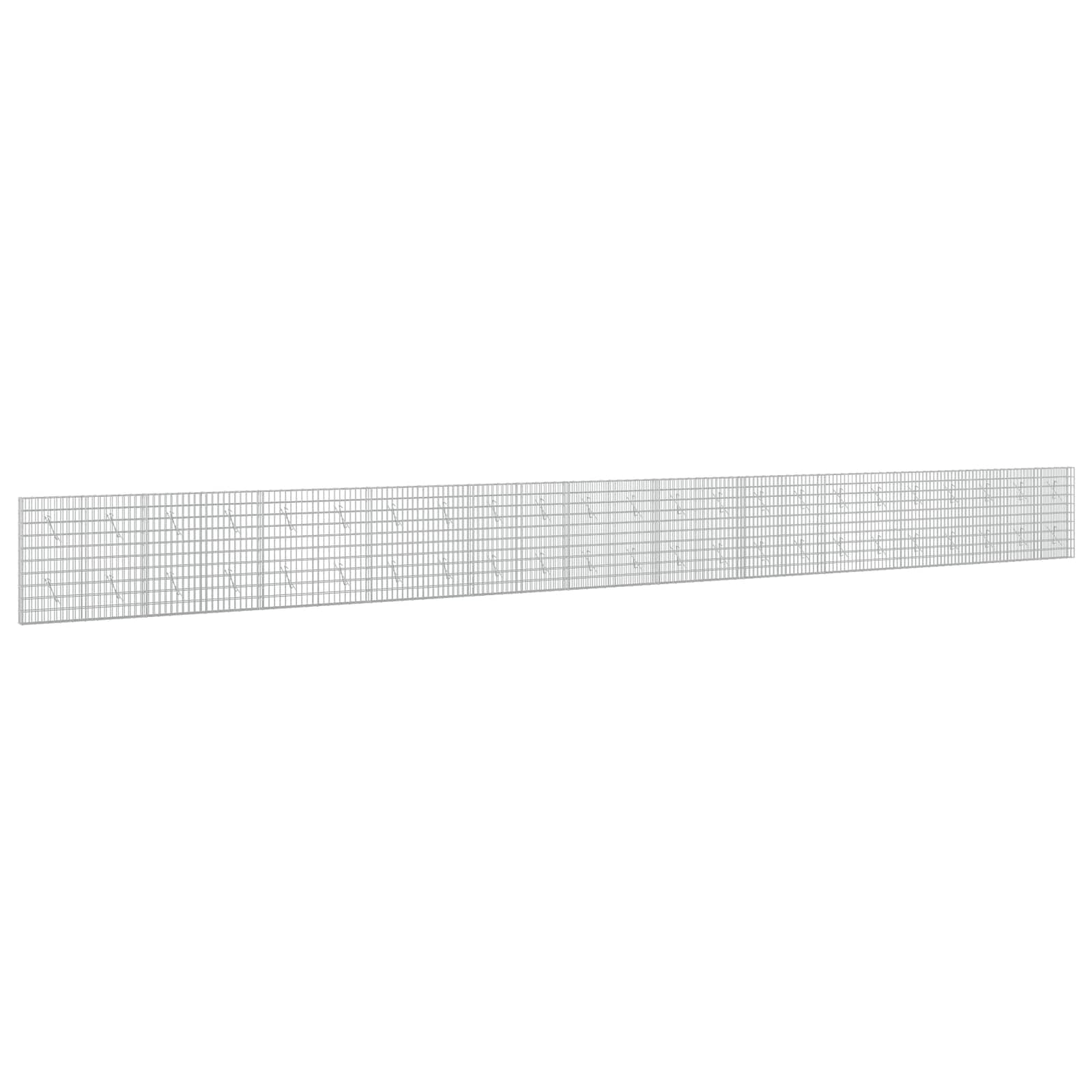 Gabion z 3,5 mm žico in 5x10 cm mrežo 1150x10x100 cm