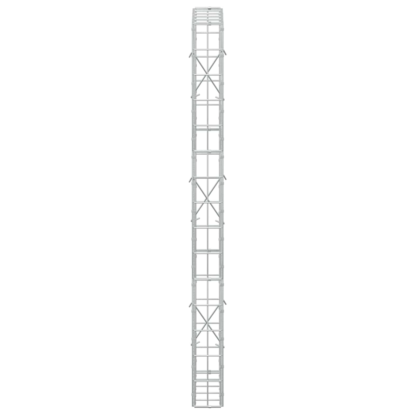 Gabion z 3,5 mm žico in 5x10 cm mrežo 50x10x150 cm