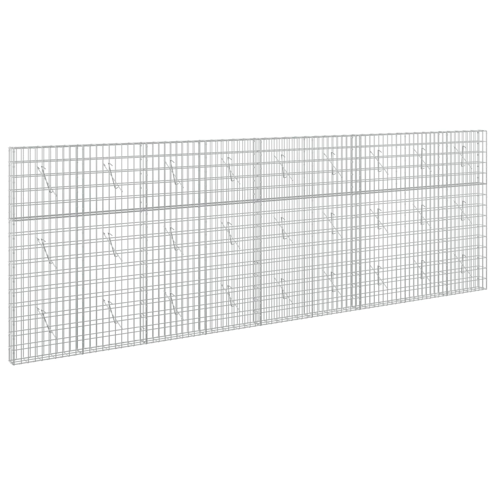 Gabion z 3,5 mm žico in 5x10 cm mrežo 450x10x150 cm