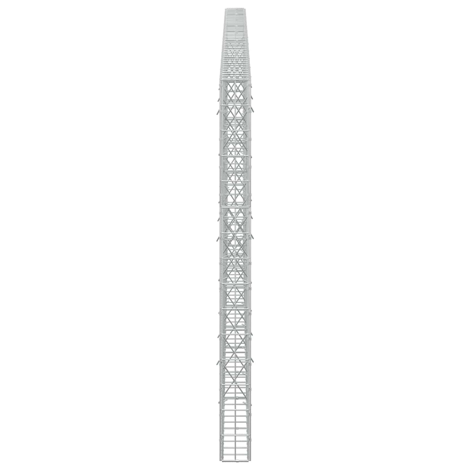 Gabion z 3,5 mm žico in 5x10 cm mrežo 450x10x150 cm
