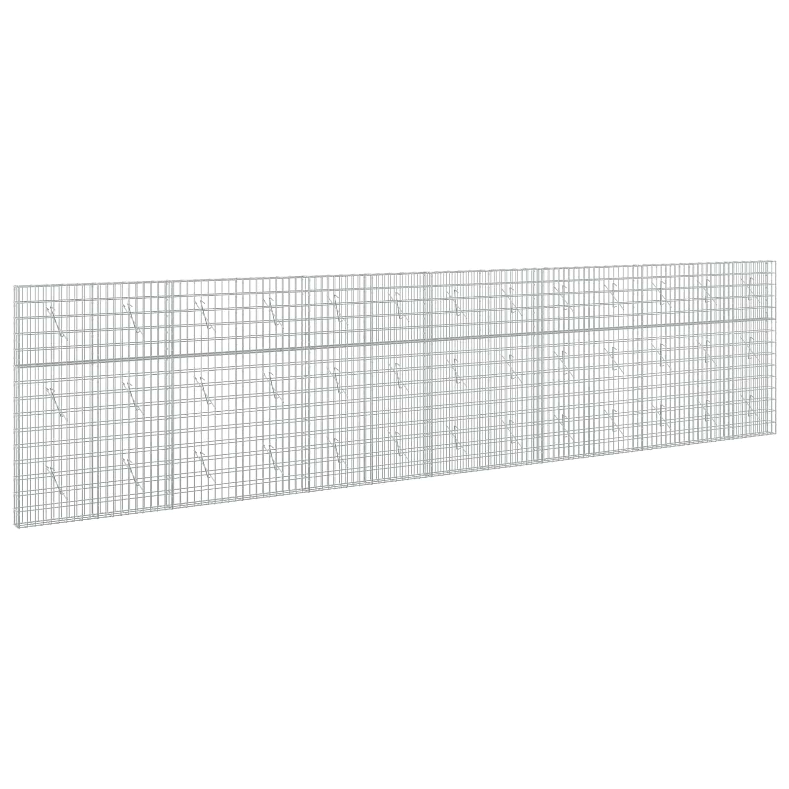 Gabion z 3,5 mm žico in 5x10 cm mrežo 650x10x150 cm