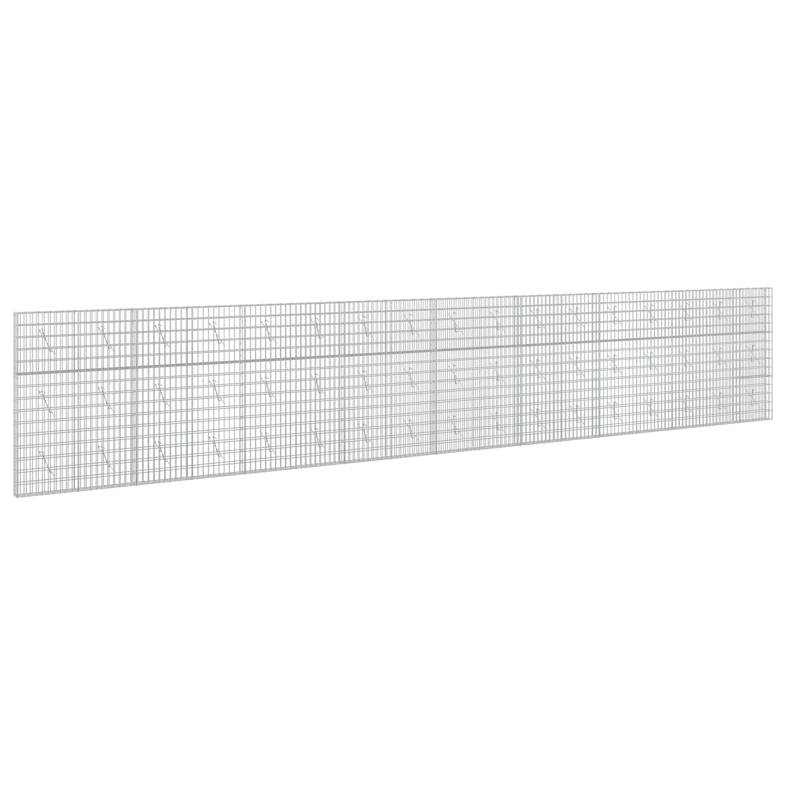 Gabion z 3,5 mm žico in 5x10 cm mrežo 850x10x150 cm