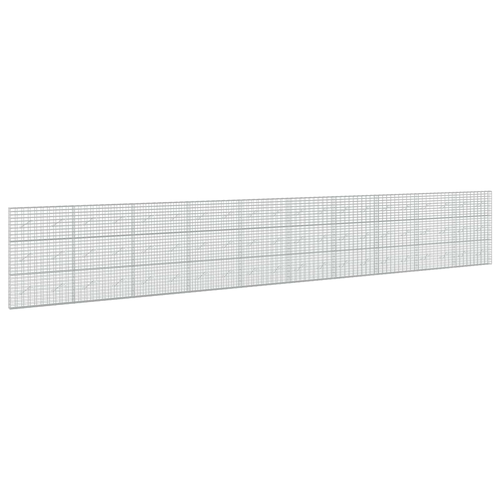 Gabion z 3,5 mm žico in 5x10 cm mrežo 1000x10x150 cm