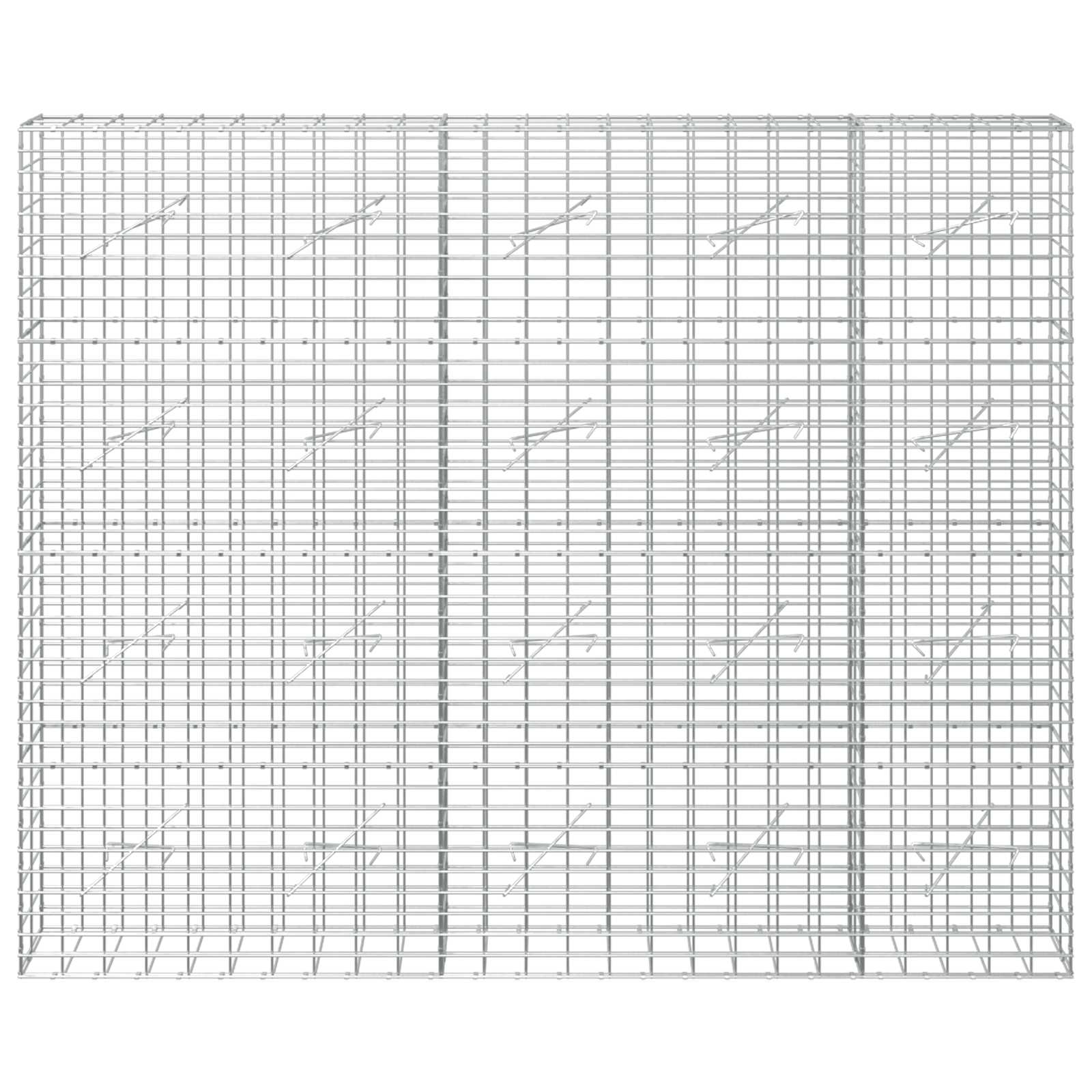 Gabion z 3,5 mm žico in 5x10 cm mrežo 250x10x200 cm