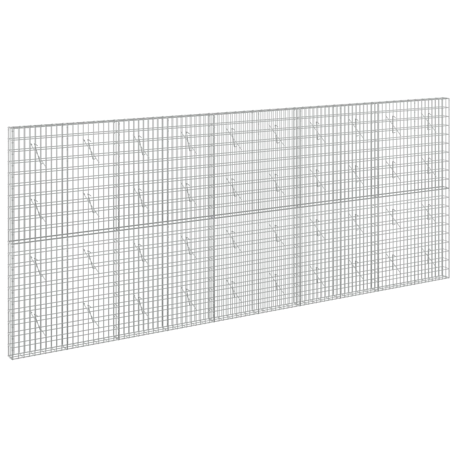 Gabion z 3,5 mm žico in 5x10 cm mrežo 500x10x200 cm