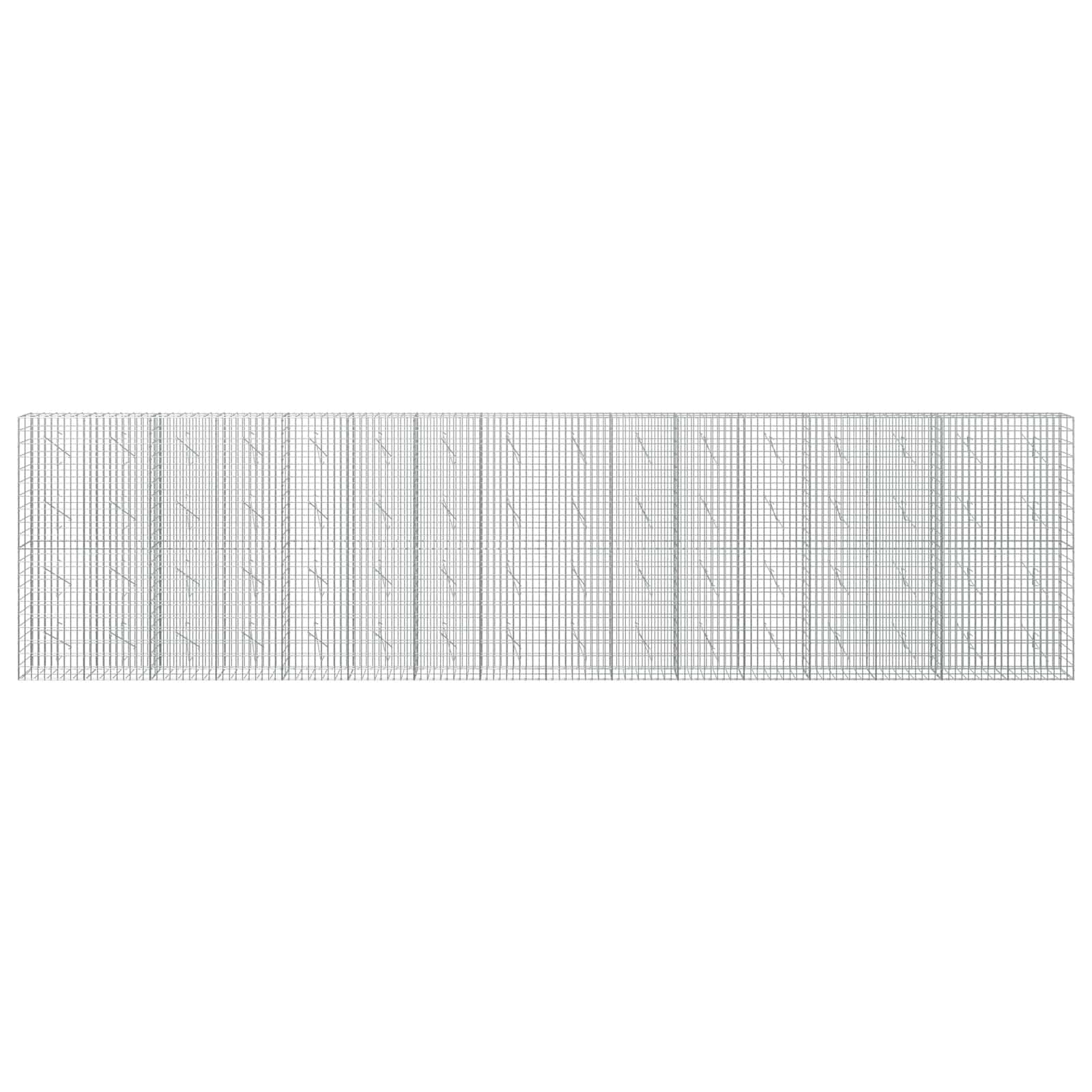 Gabion z 3,5 mm žico in 5x10 cm mrežo 800x10x200 cm