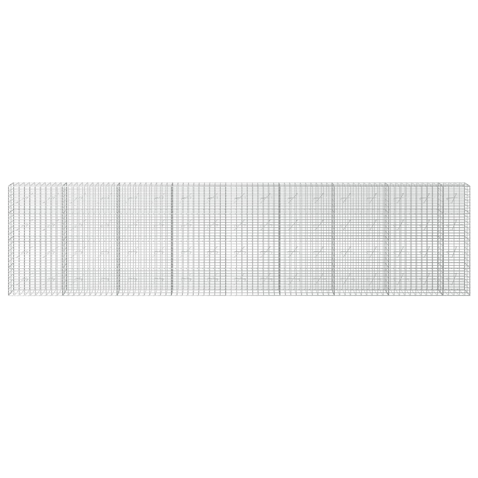 Gabion z 3,5 mm žico in 5x10 cm mrežo 850x10x200 cm