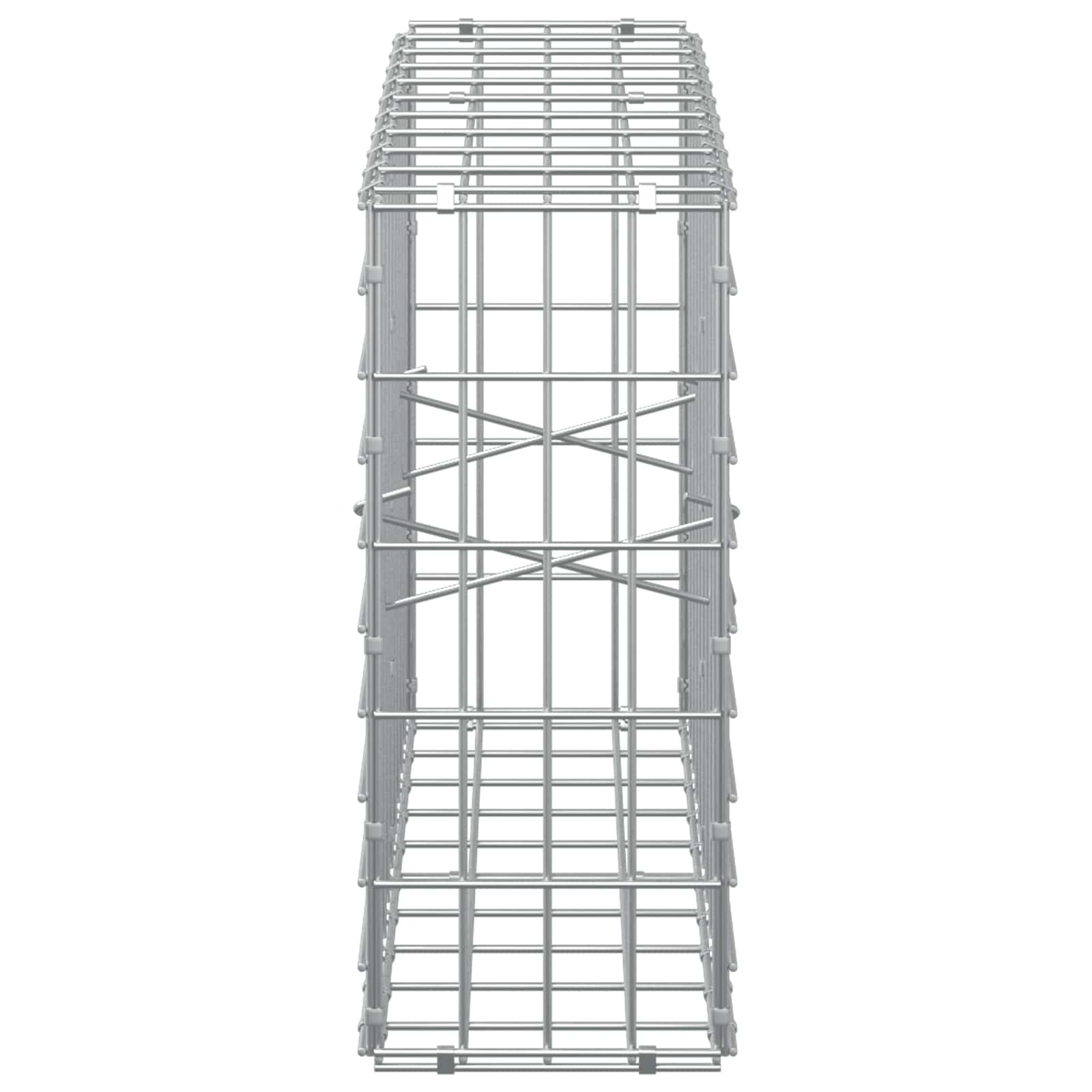 Gabion z 3,5 mm žico in 5x10 cm mrežo 100x20x50 cm