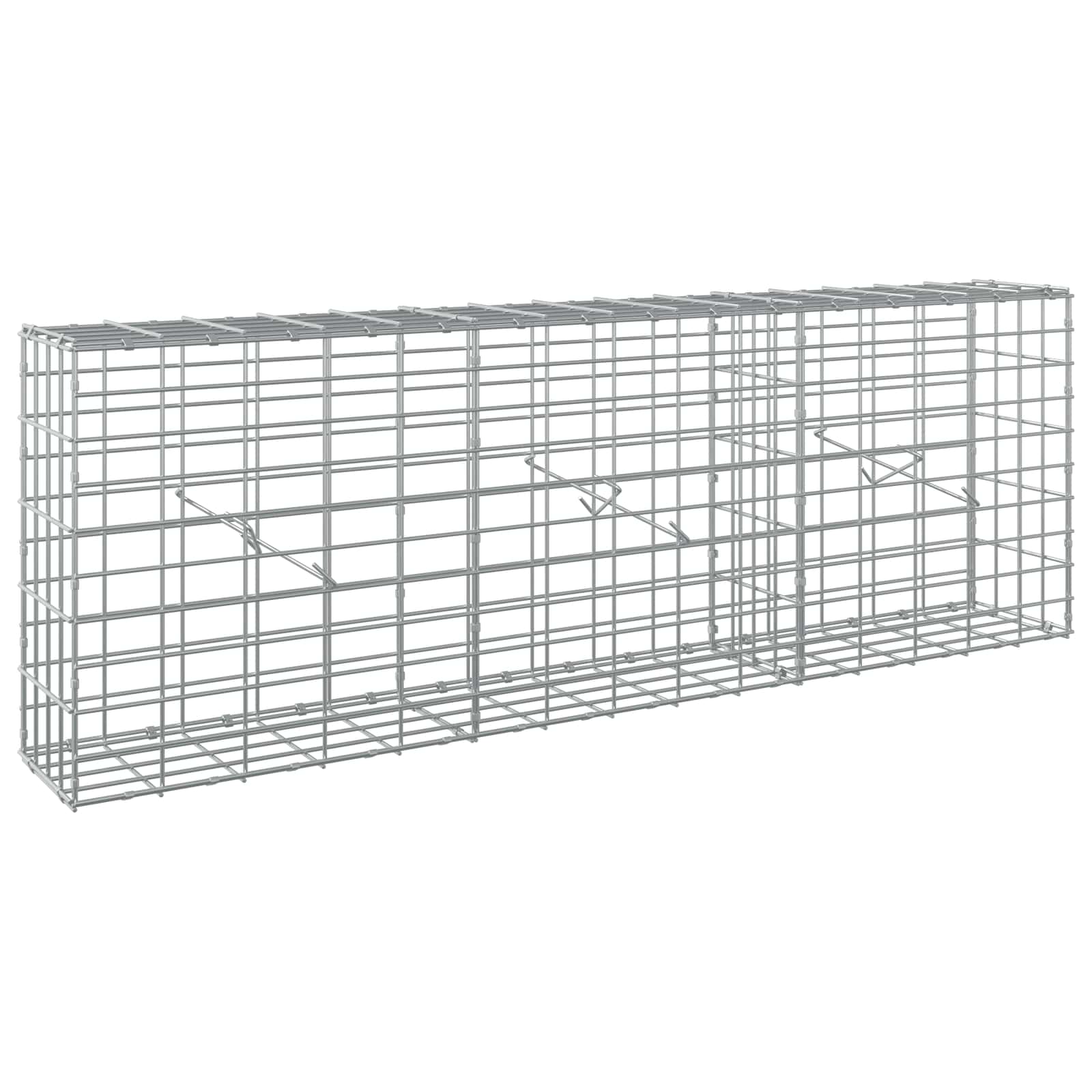 Gabion z 3,5 mm žico in 5x10 cm mrežo 150x20x50 cm