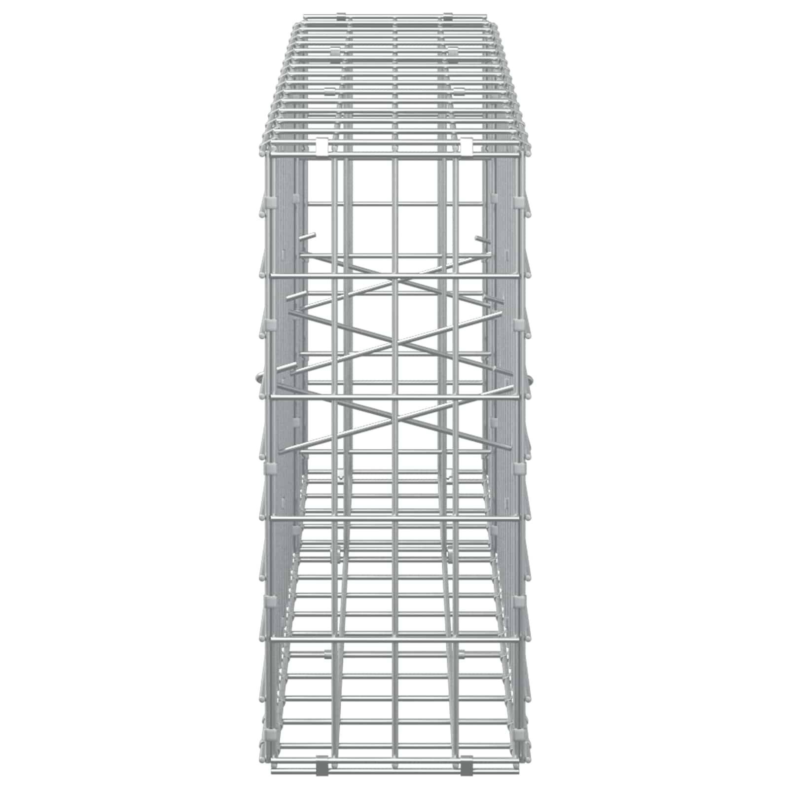 Gabion z 3,5 mm žico in 5x10 cm mrežo 150x20x50 cm