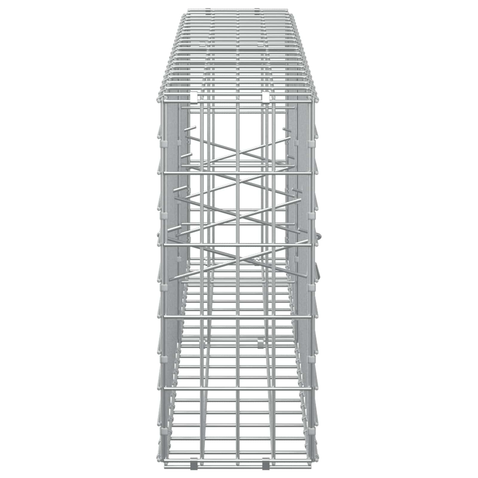 Gabion z 3,5 mm žico in 5x10 cm mrežo 200x20x50 cm