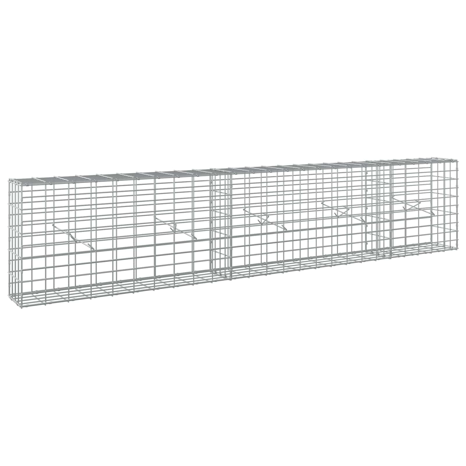 Gabion z 3,5 mm žico in 5x10 cm mrežo 250x20x50 cm