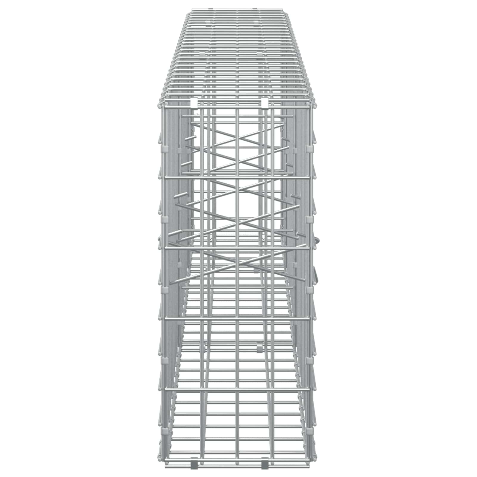 Gabion z 3,5 mm žico in 5x10 cm mrežo 250x20x50 cm