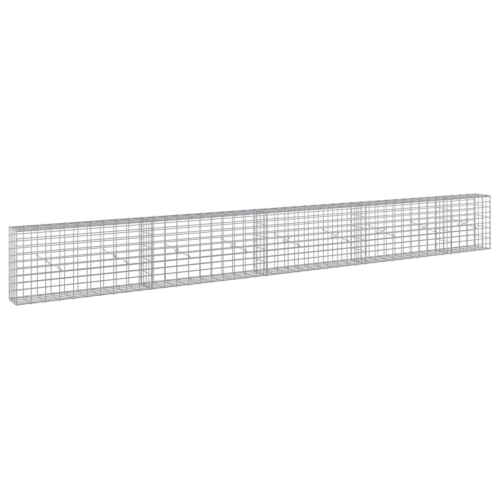 Gabion z 3,5 mm žico in 5x10 cm mrežo 450x20x50 cm