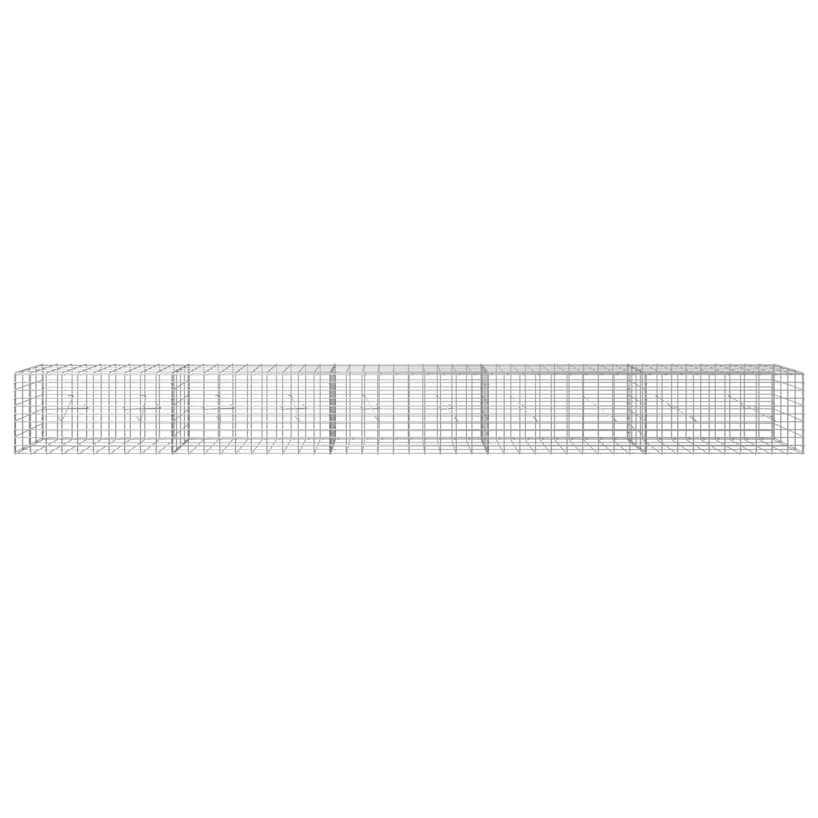Γκαμπιόν με σύρμα 3,5 mm και πλέγμα 5x10 cm 500x20x50 εκ - Image 3