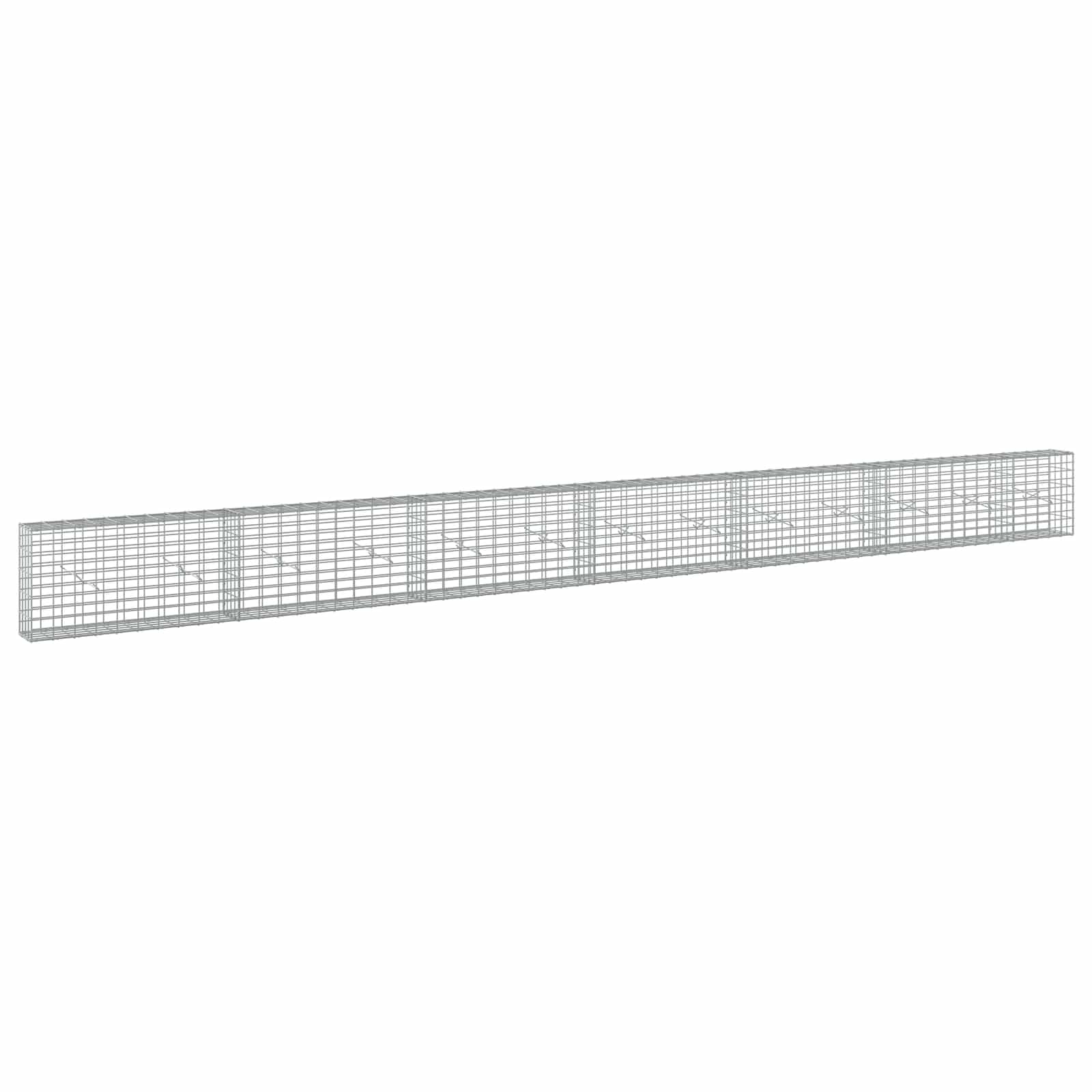 Gabion z 3,5 mm žico in 5x10 cm mrežo 650x20x50 cm