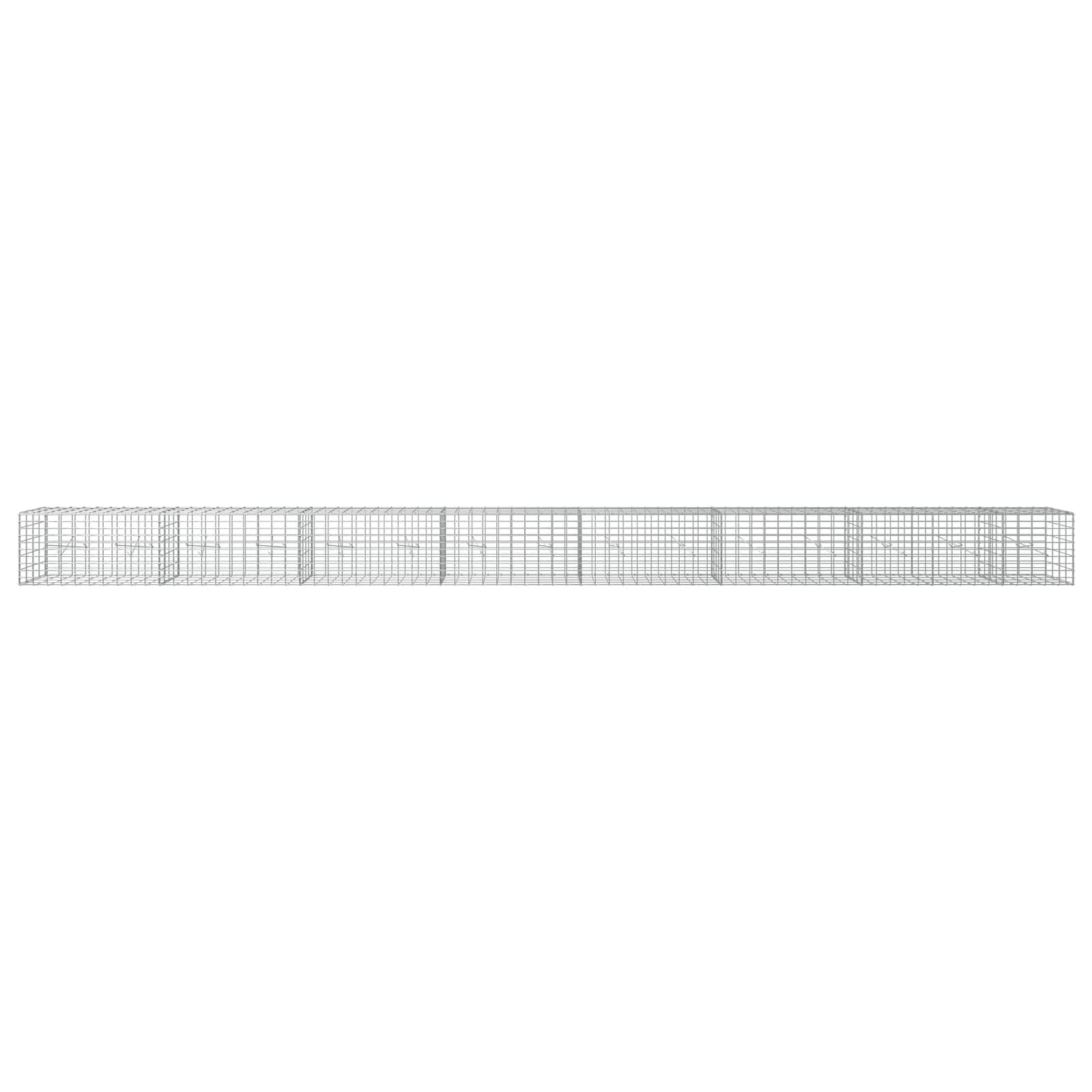 Gabion z 3,5 mm žico in 5x10 cm mrežo 750x20x50 cm