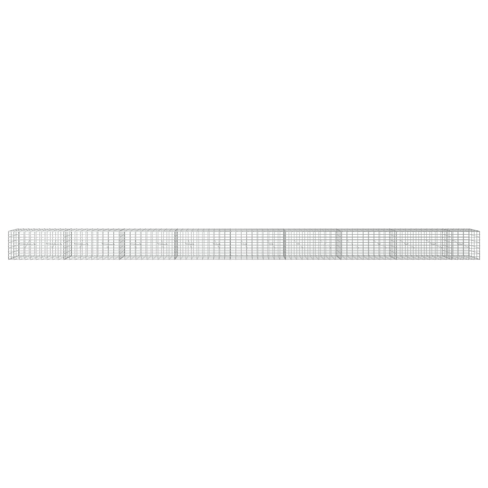 Gabion z 3,5 mm žico in 5x10 cm mrežo 850x20x50 cm