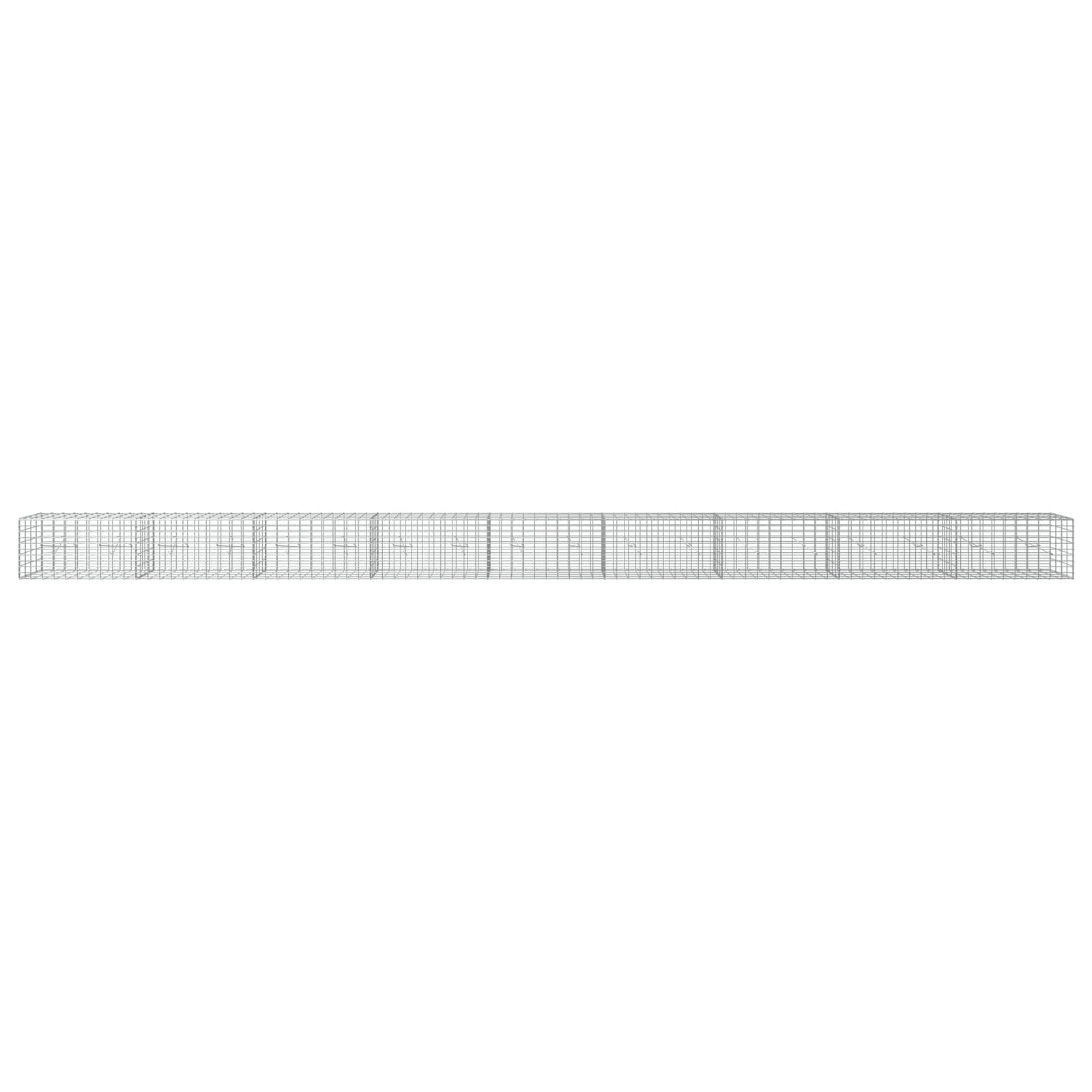 Gabion z 3,5 mm žico in 5x10 cm mrežo 900x20x50 cm