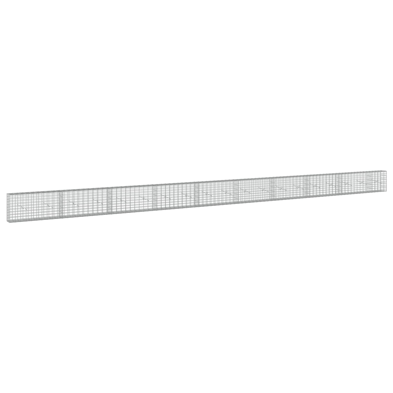 Gabion z 3,5 mm žico in 5x10 cm mrežo 950x20x50 cm
