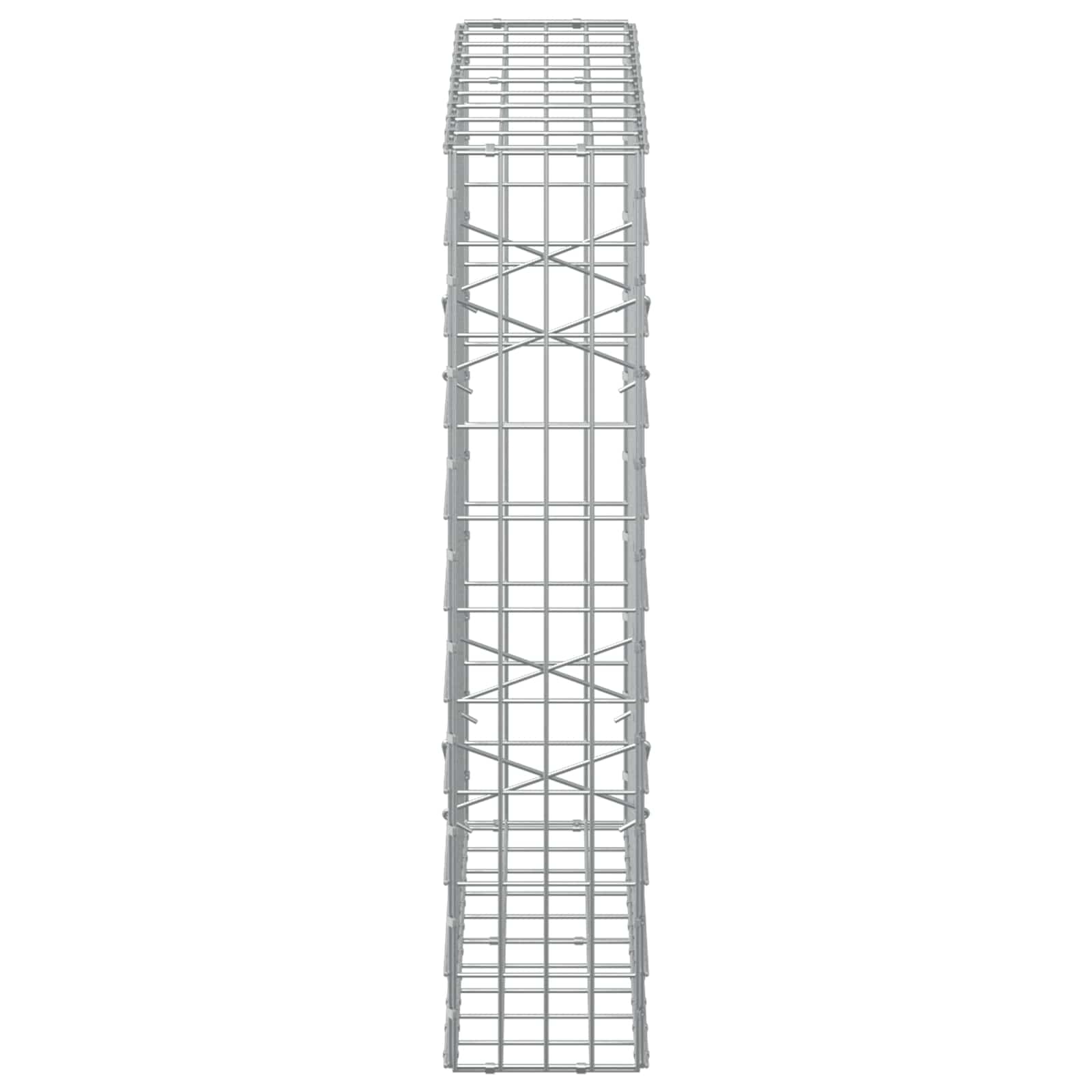Γκαμπιόν με σύρμα 3,5 mm και πλέγμα 5x10 cm 100x20x100 εκ. - Image 4