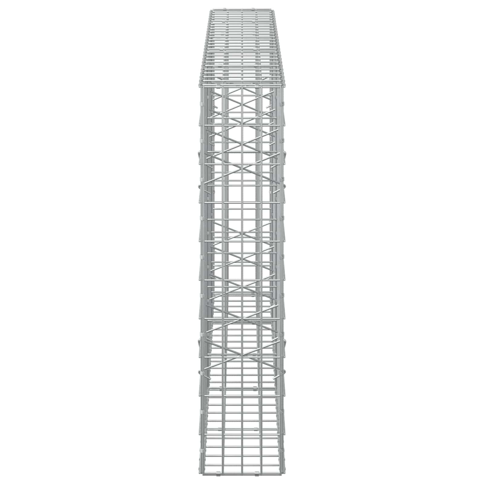 Gabion z 3,5 mm žico in 5x10 cm mrežo 250x20x100 cm