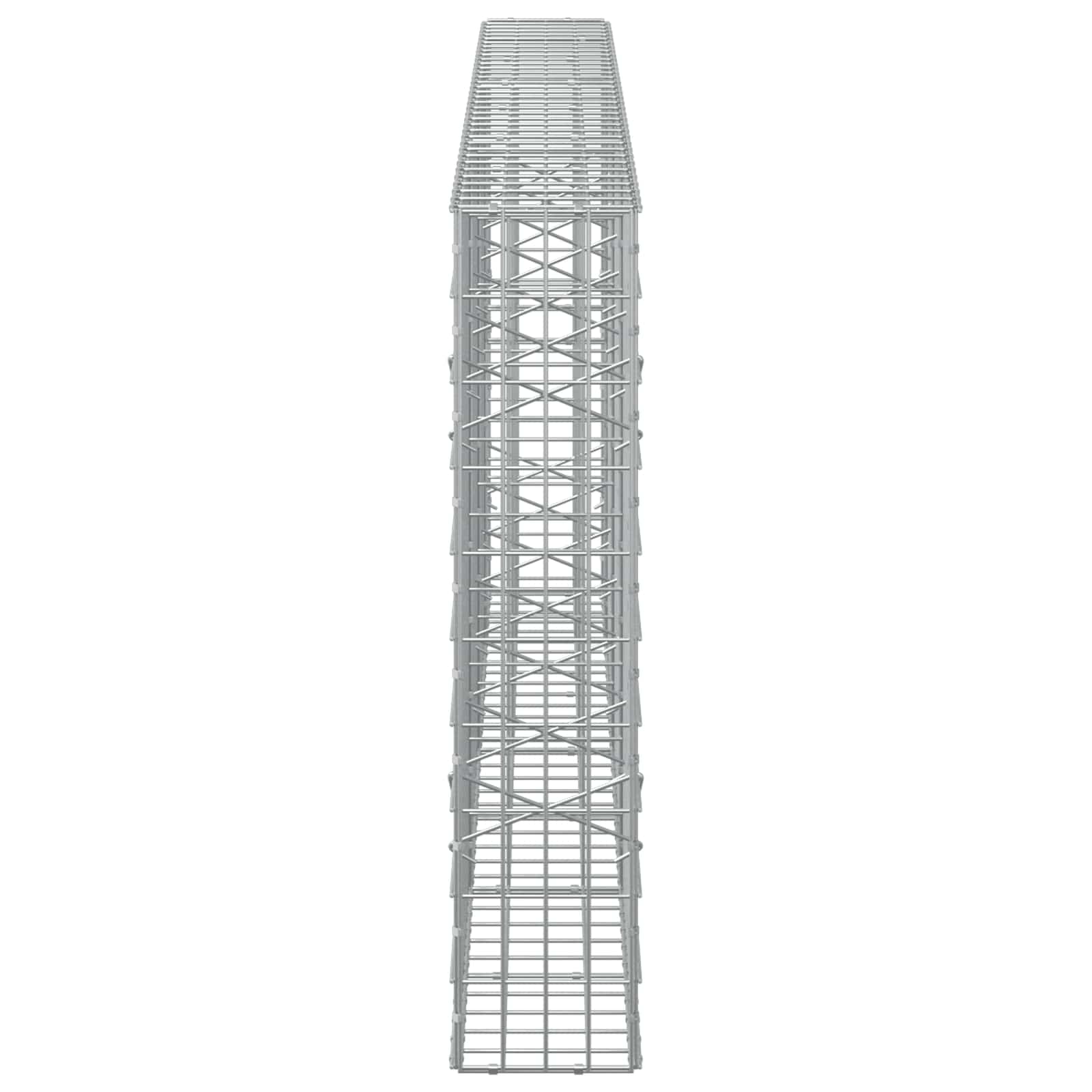 Γκαμπιόν με σύρμα 3,5 mm και πλέγμα 5x10 cm 350x20x100 εκ - Image 4